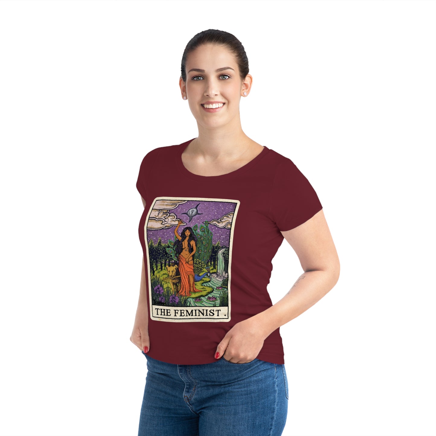 The Feminist Organic Women's Jazzer T-shirt (XS-3XL)