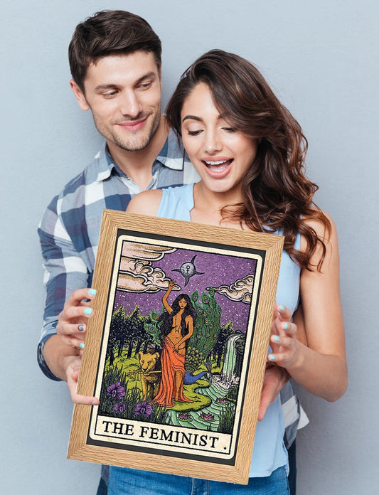 "The Feminist" Framed Premium Matte Poster