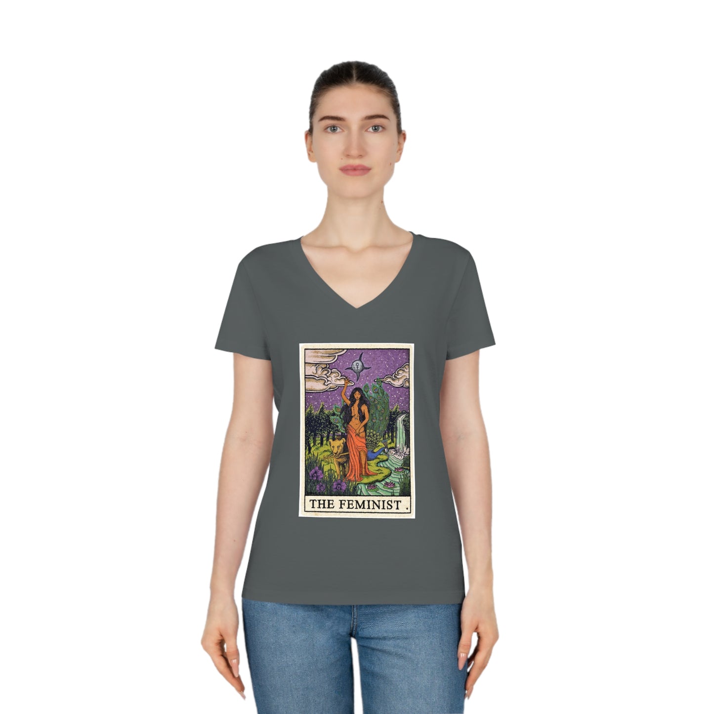 The Feminist Women's Organic V-Neck T-Shirt
