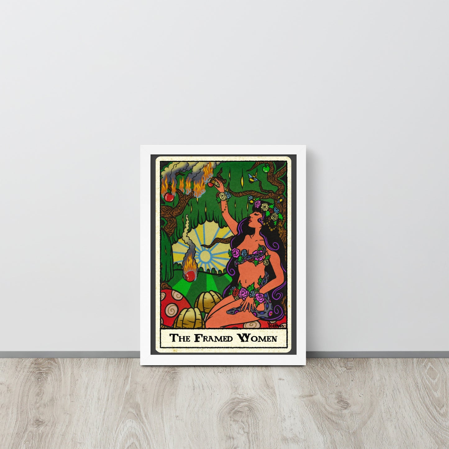 "The Framed Women" Framed Matte Poster (12"x16")