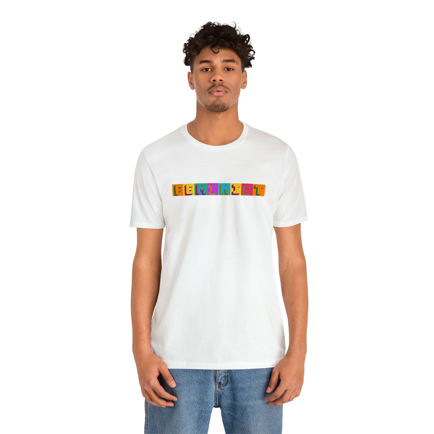 Retro Feminist Unisex Crew Neck T-Shirt  (S-3XL)