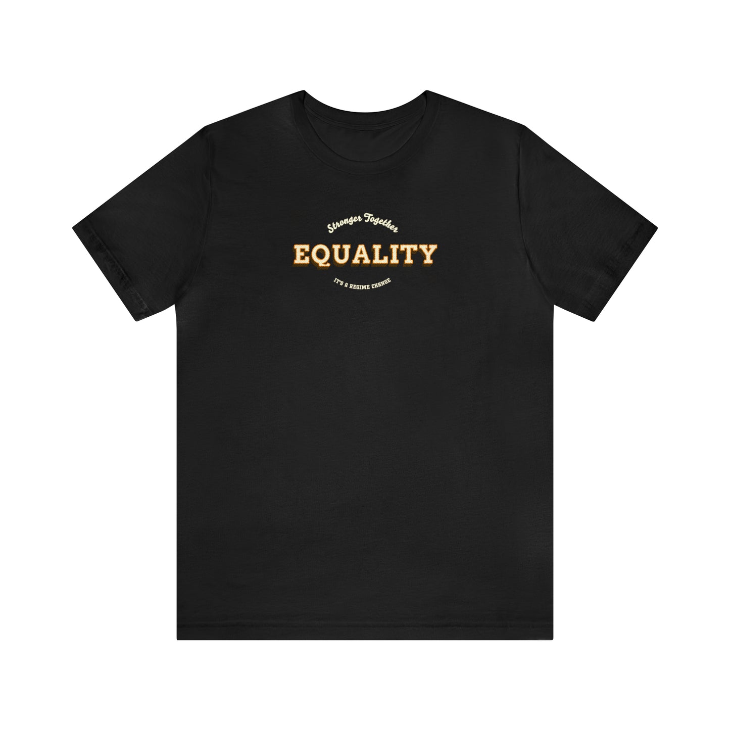 Vintage Equality Crew Neck  Unisex Crew Neck T-Shirt (S-3XL)
