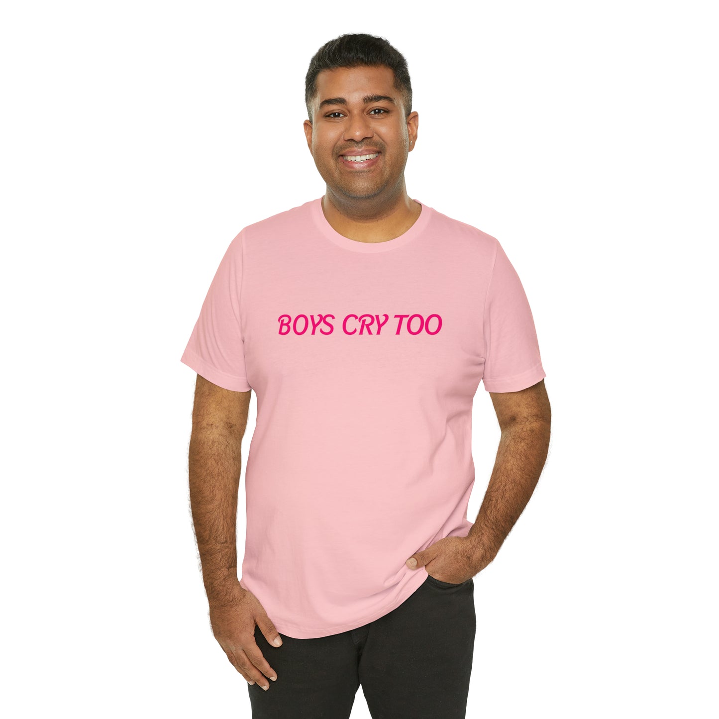 Boys Cry Too Unisex Crew Neck T-Shirt (S-3XL)