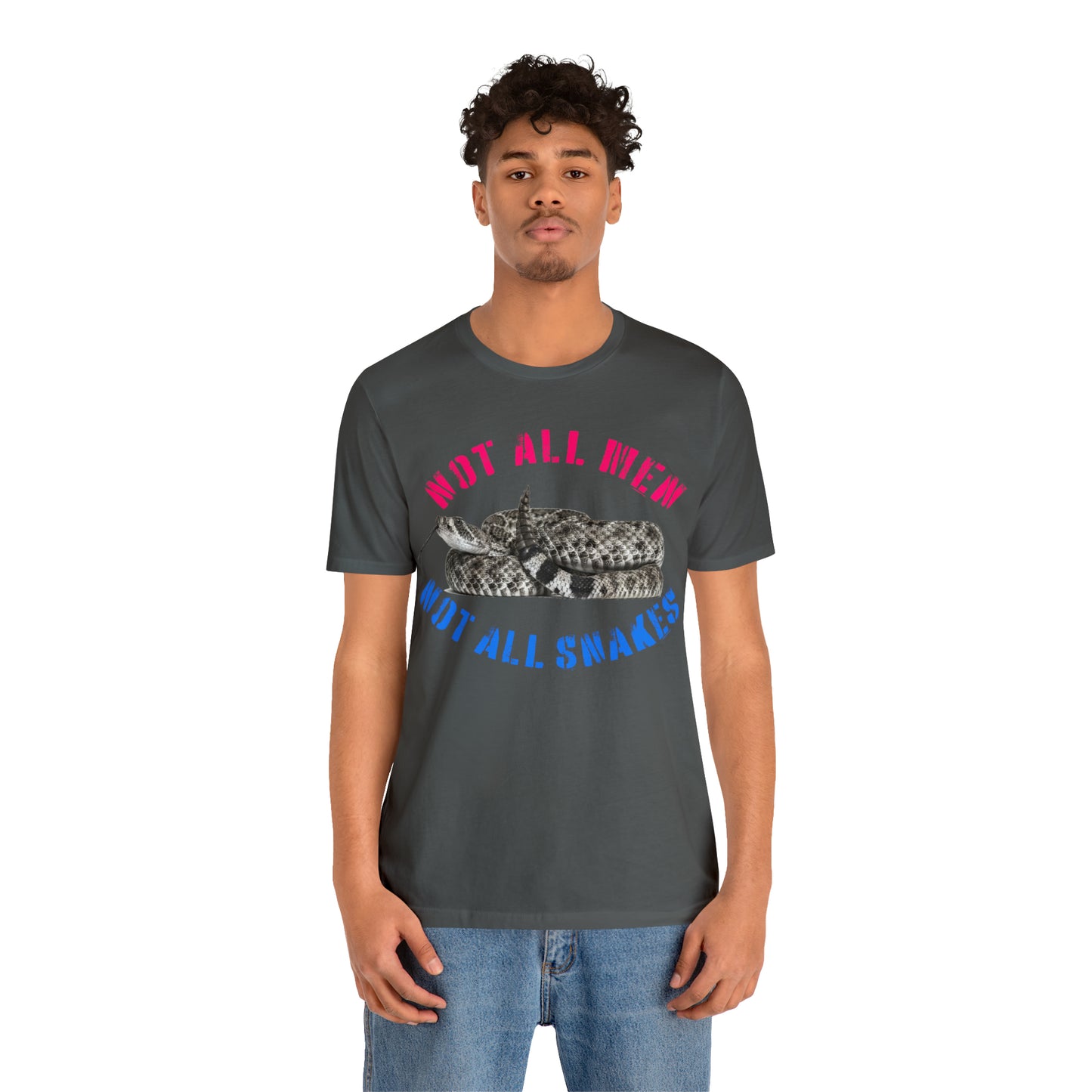 Not All Snakes Unisex Crew Neck T-Shirt (Rattle) (S-3XL)