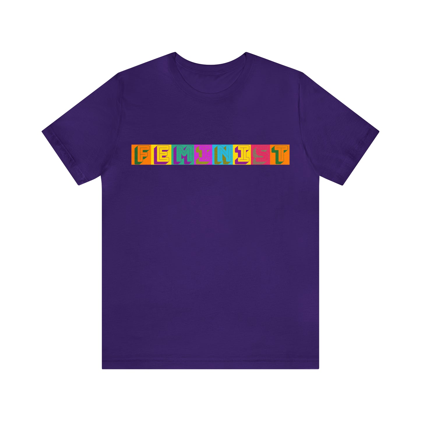 Retro Feminist Unisex Crew Neck T-Shirt  (S-3XL)