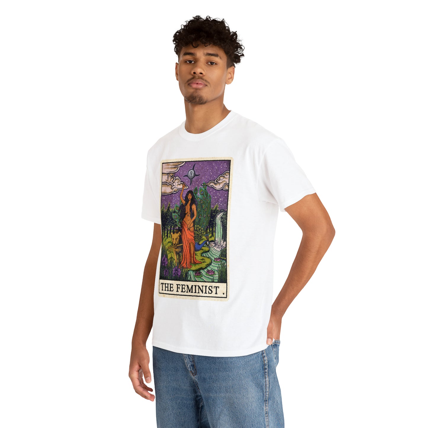The Feminist Unisex Heavy Cotton unisex T-Shirt (includes Sizes to 5XL)