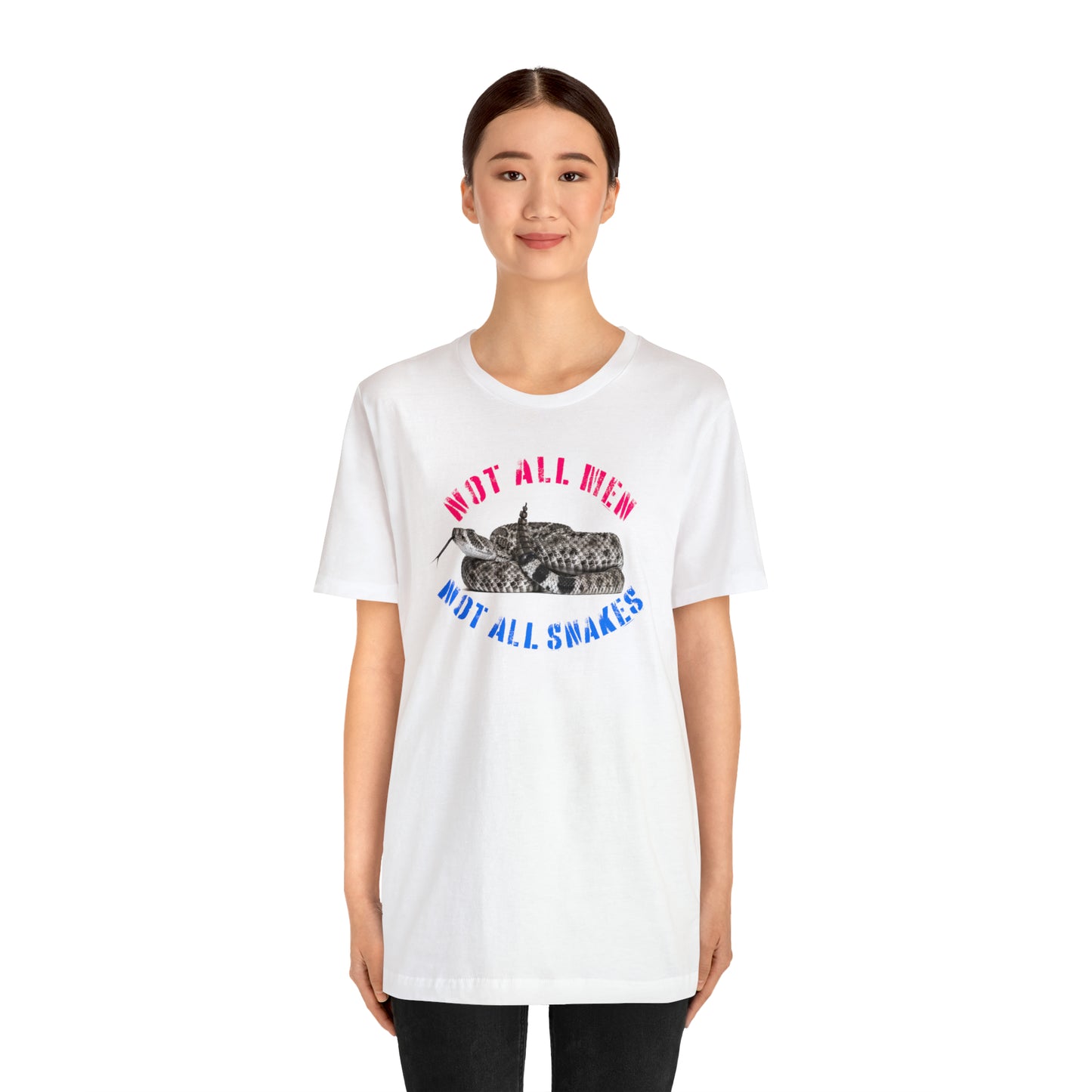 Not All Snakes Unisex Crew Neck T-Shirt (Rattle) (S-3XL)