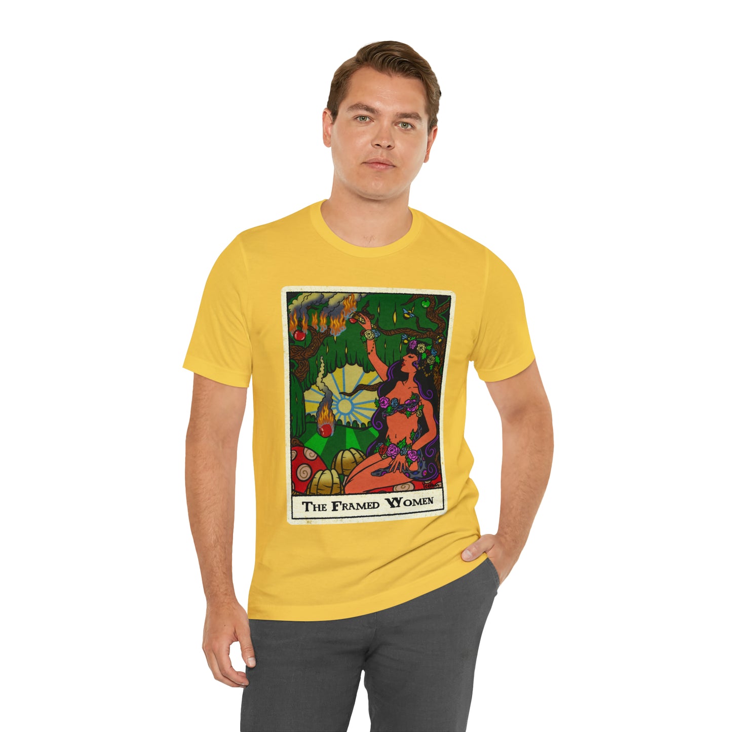 The Framed Woman Unisex Jersey Short Sleeve Tee