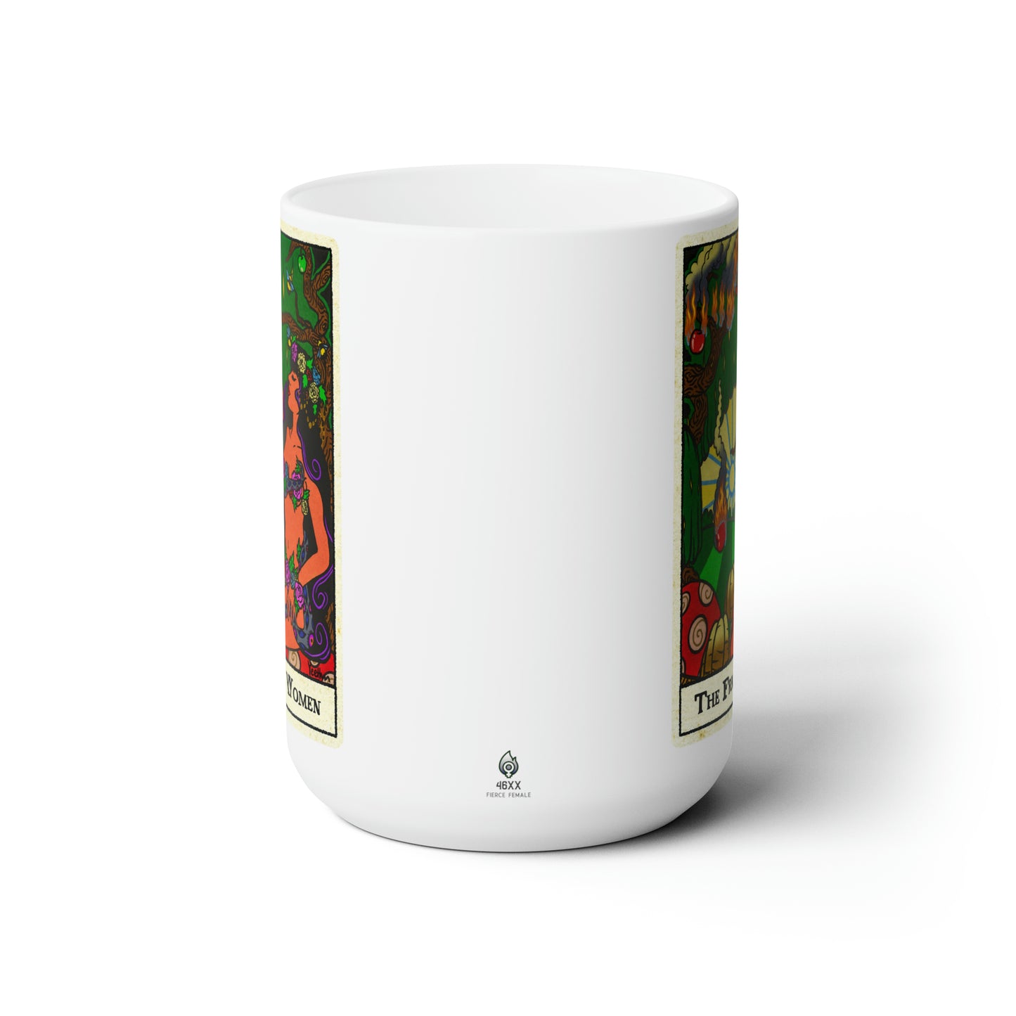The Framed Woman White Mug 15oz