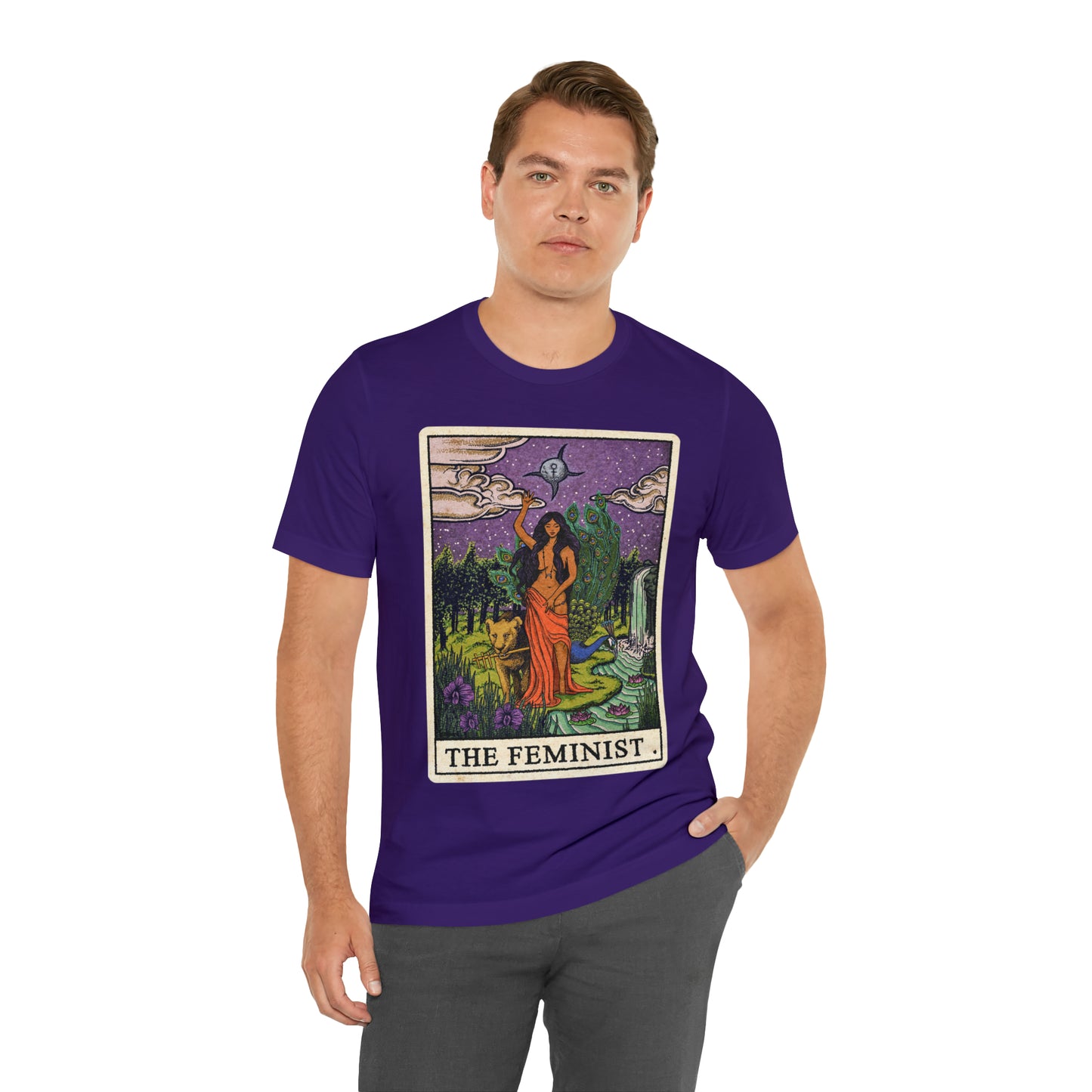 The Feminist (PG) Unisex Crew Neck T-Shirt (S-3XL)