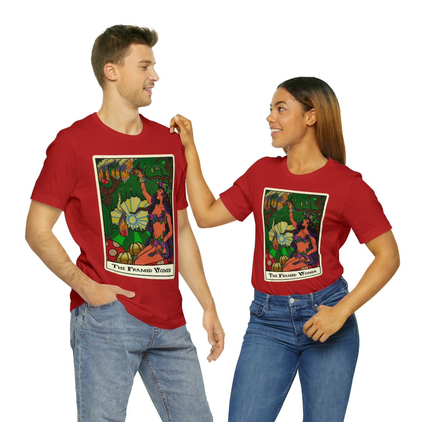 The Framed Woman Unisex Jersey Short Sleeve Tee