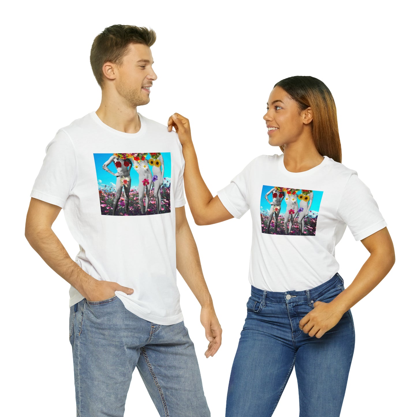 Flower Girls Unisex Crew Neck T-Shirt (S-3XL)