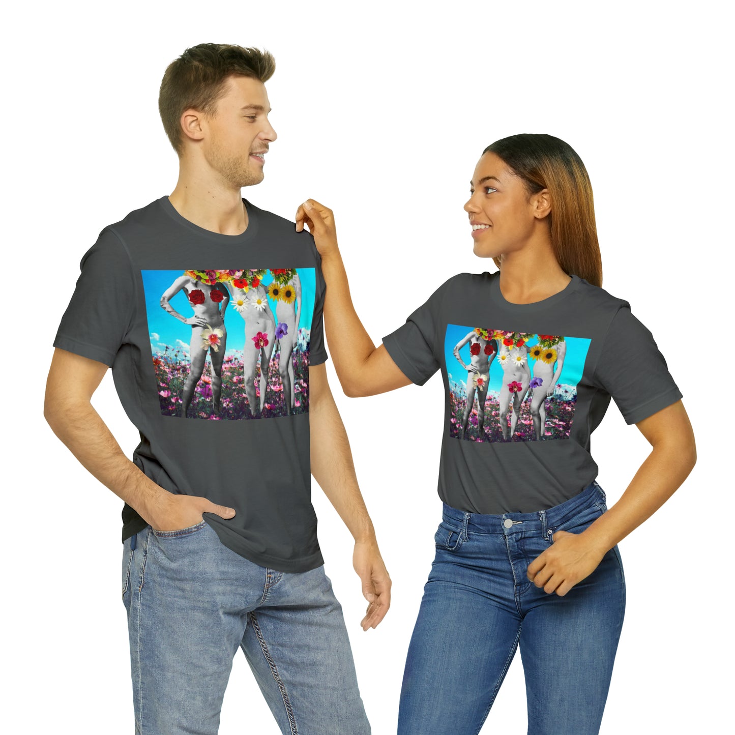 Flower Girls Unisex Crew Neck T-Shirt (S-3XL)