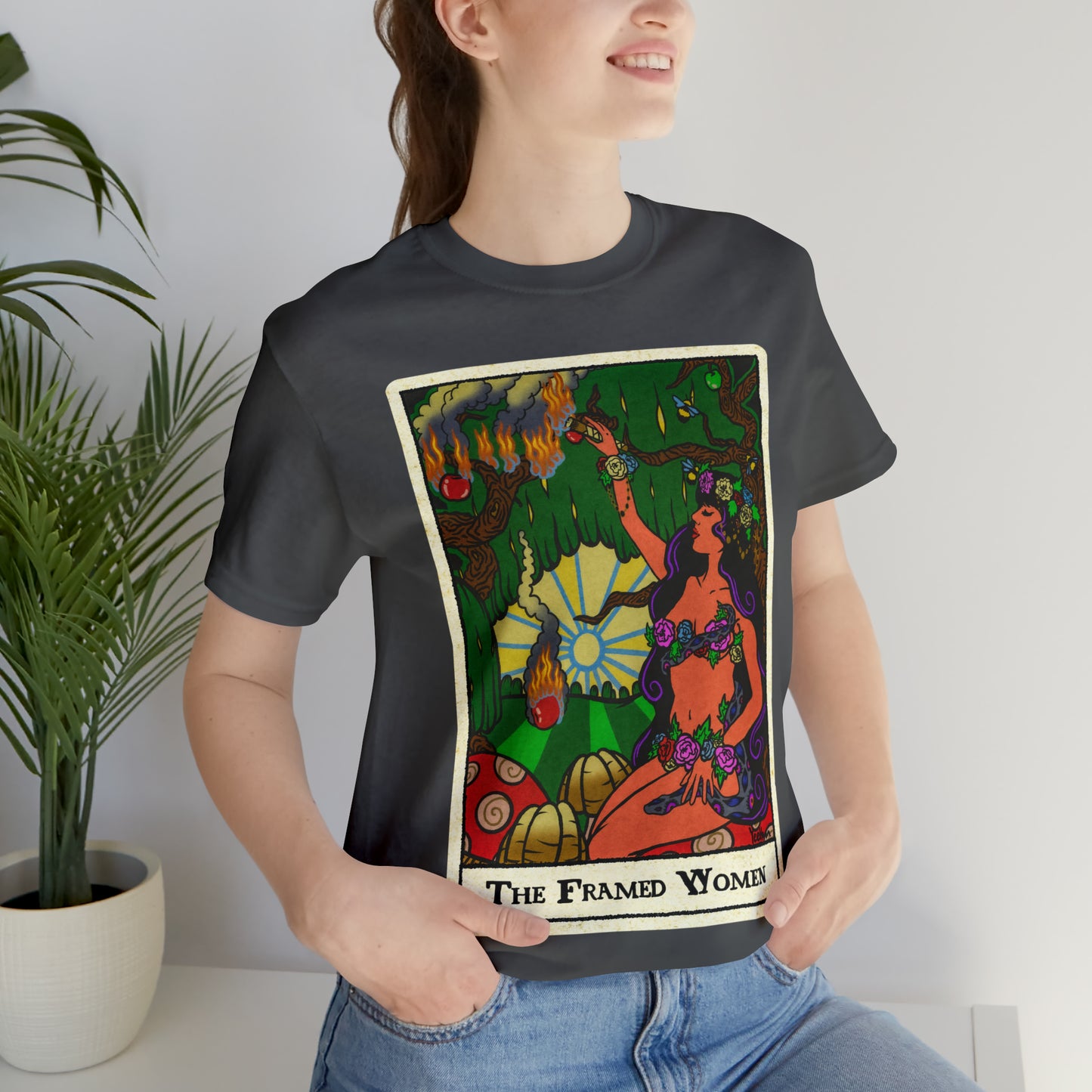 The Framed Woman Unisex Jersey Short Sleeve Tee