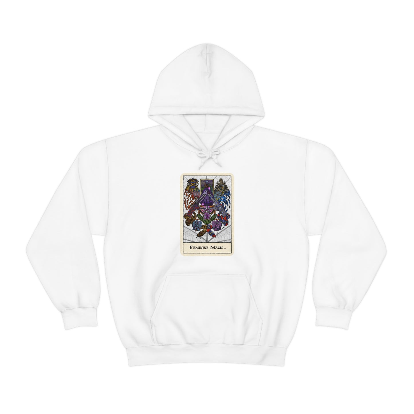 Feminine Magic Unisex Heavy Blend™ Hooded Sweatshirt (S-5XL)