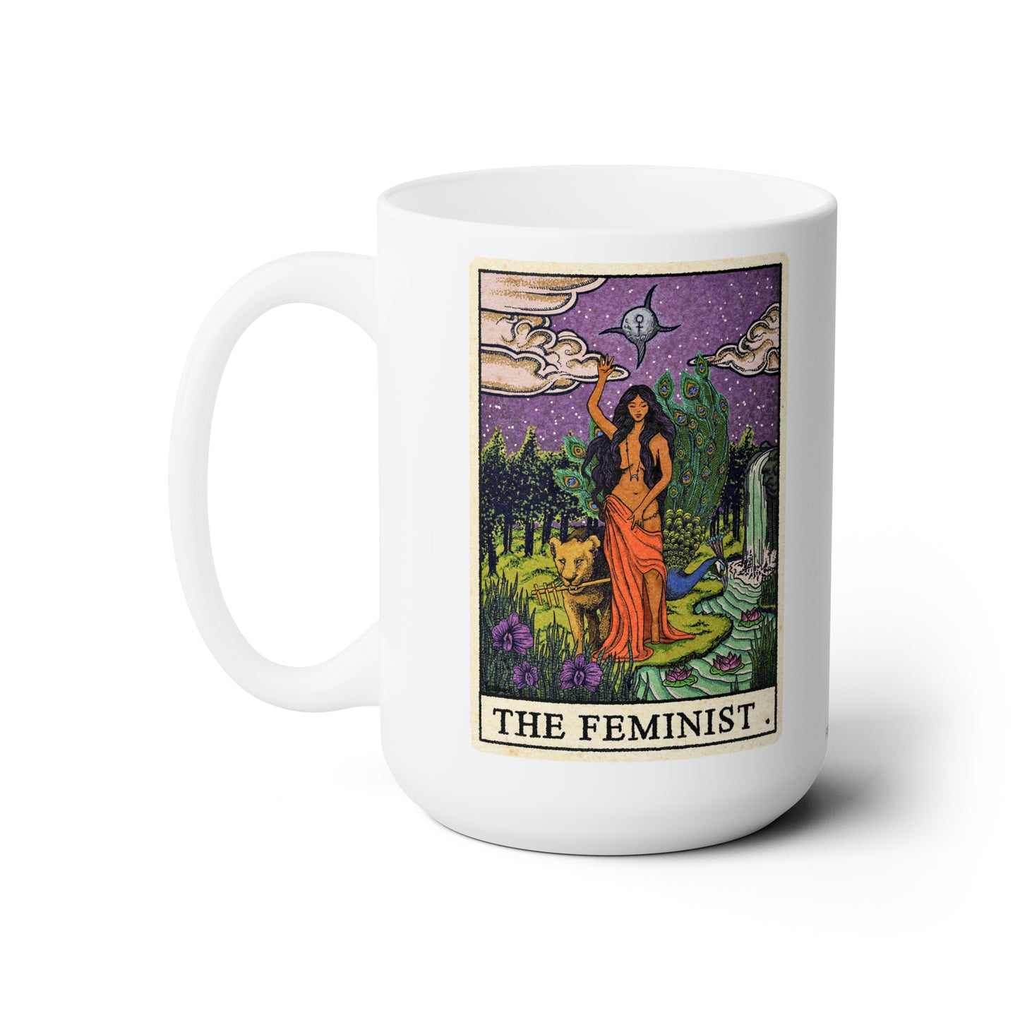 "The Feminist" White Ceramic 15oz Mug