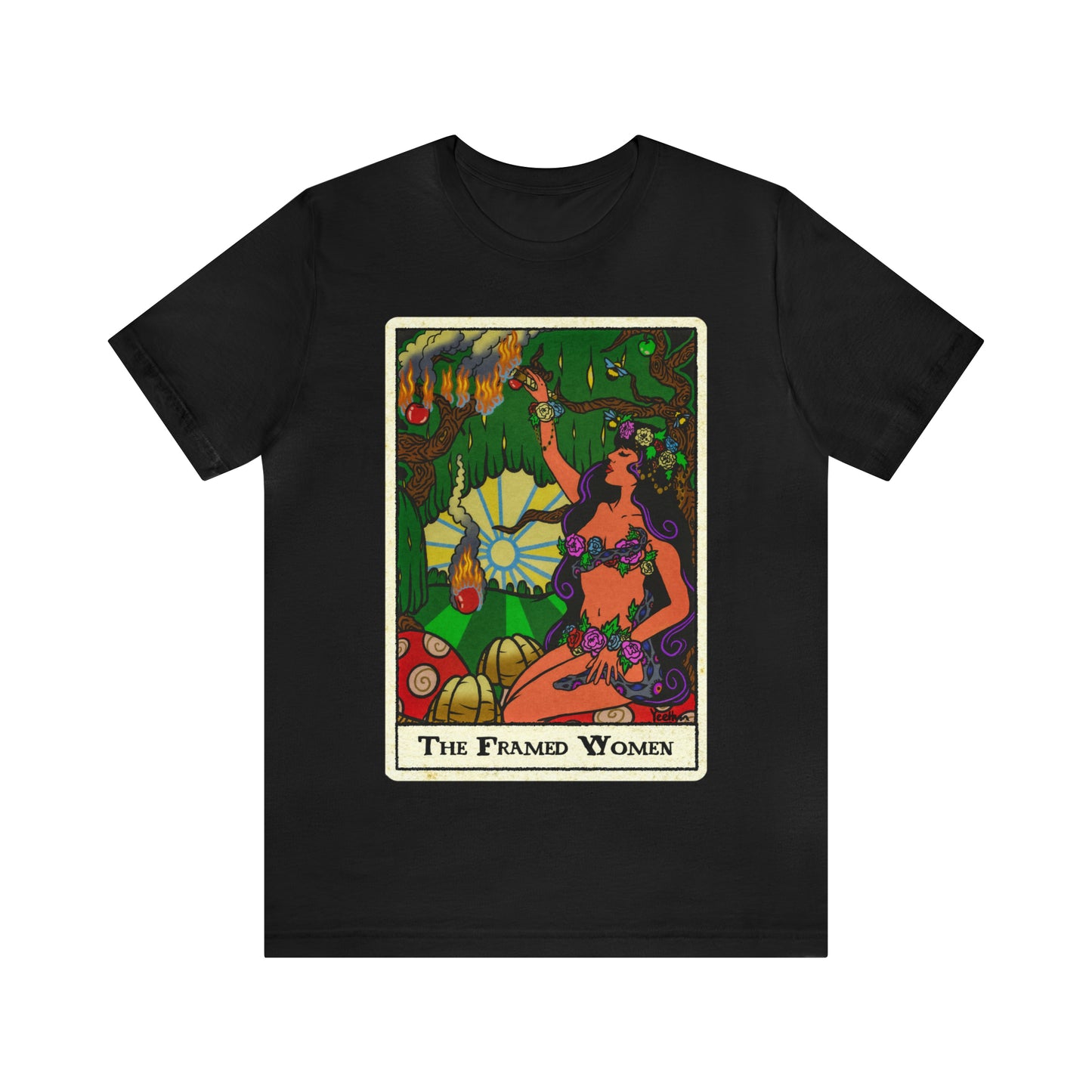 The Framed Woman Unisex Jersey Short Sleeve Tee