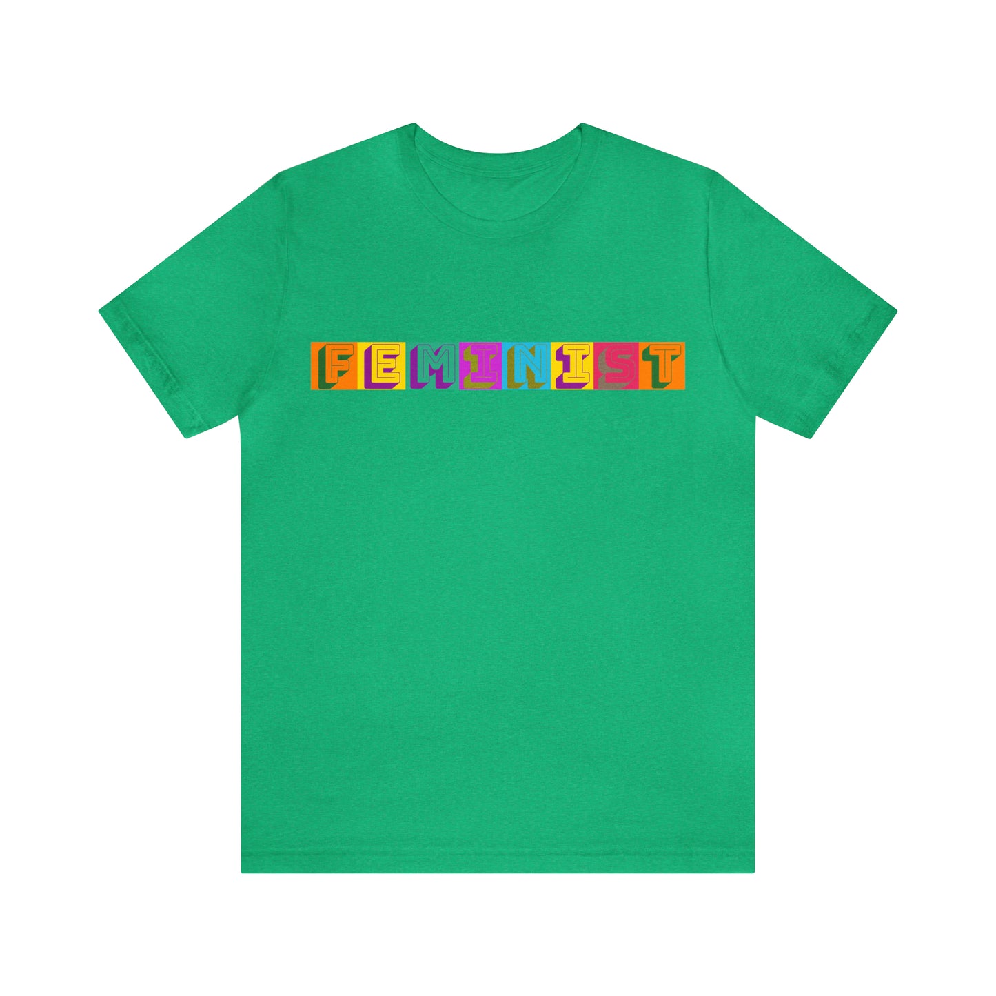 Retro Feminist Unisex Crew Neck T-Shirt  (S-3XL)