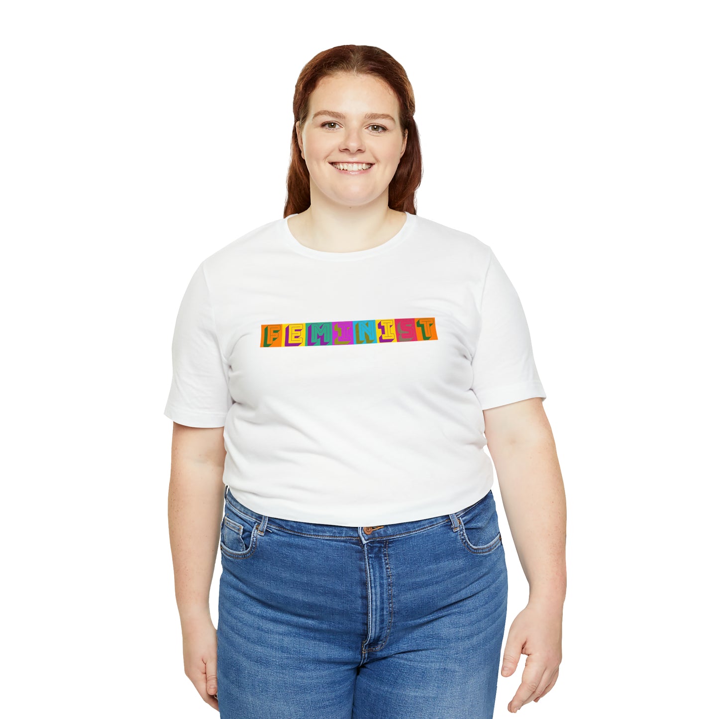 Retro Feminist Unisex Crew Neck T-Shirt  (S-3XL)