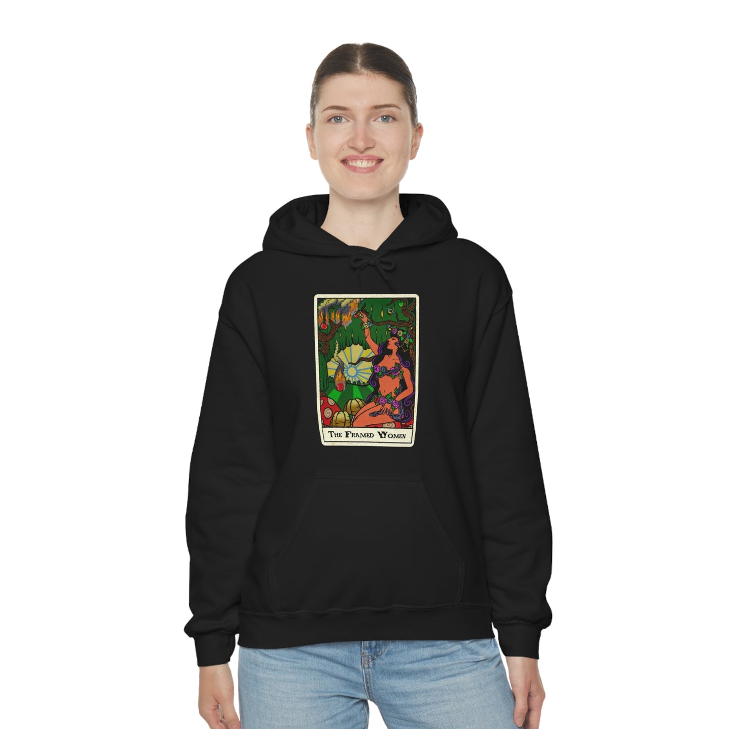 The Framed Women Unisex Heavy Blend™ Hooded Sweatshirt