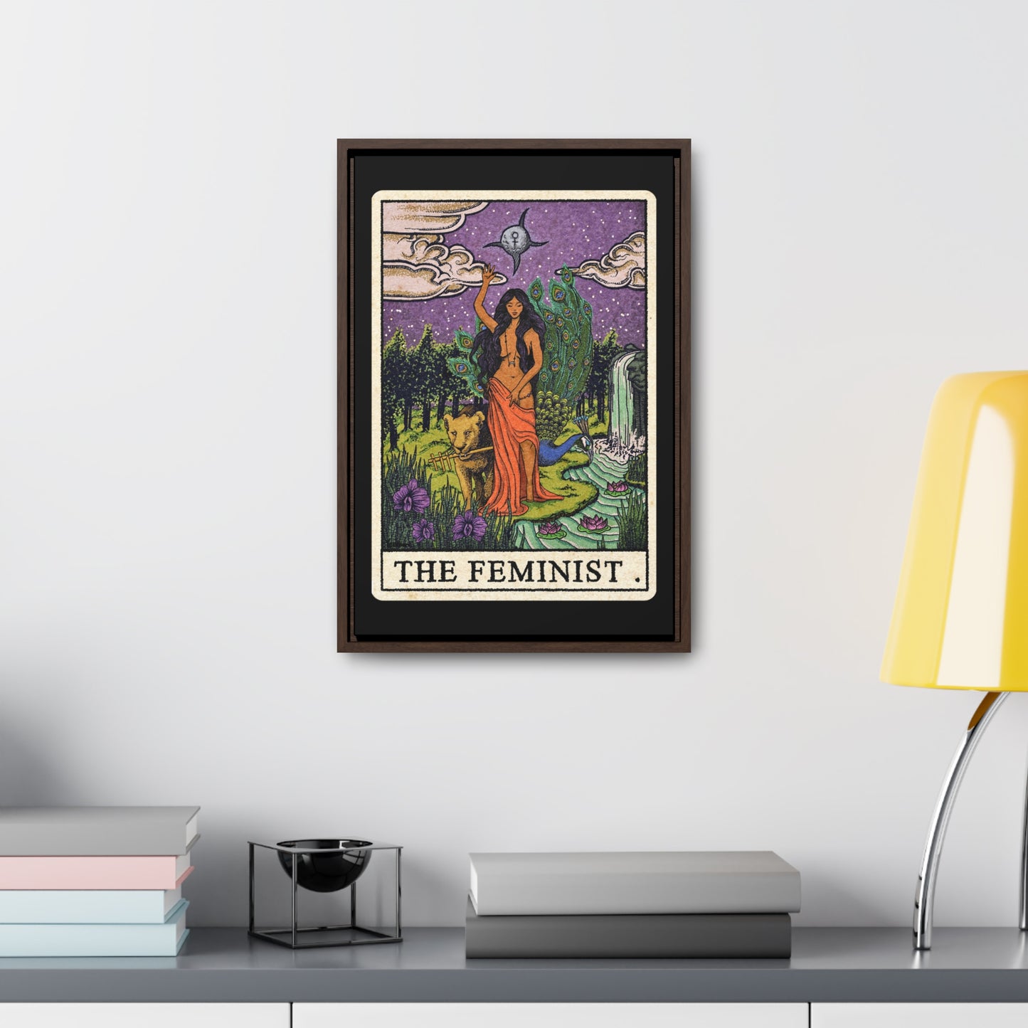 "The Feminist" Premium Gallery Wrap Framed Canvas