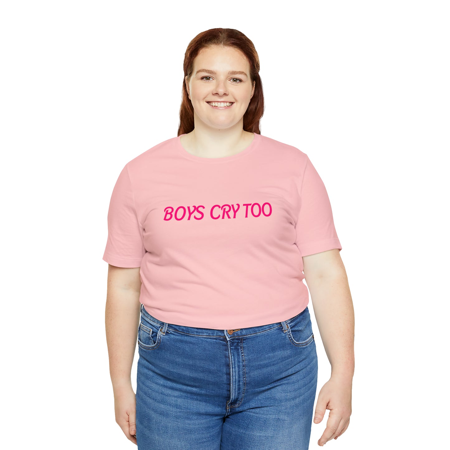 Boys Cry Too Unisex Crew Neck T-Shirt (S-3XL)