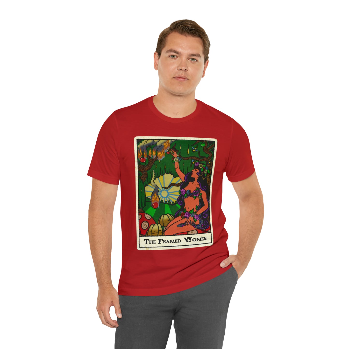 The Framed Woman Unisex Jersey Short Sleeve Tee