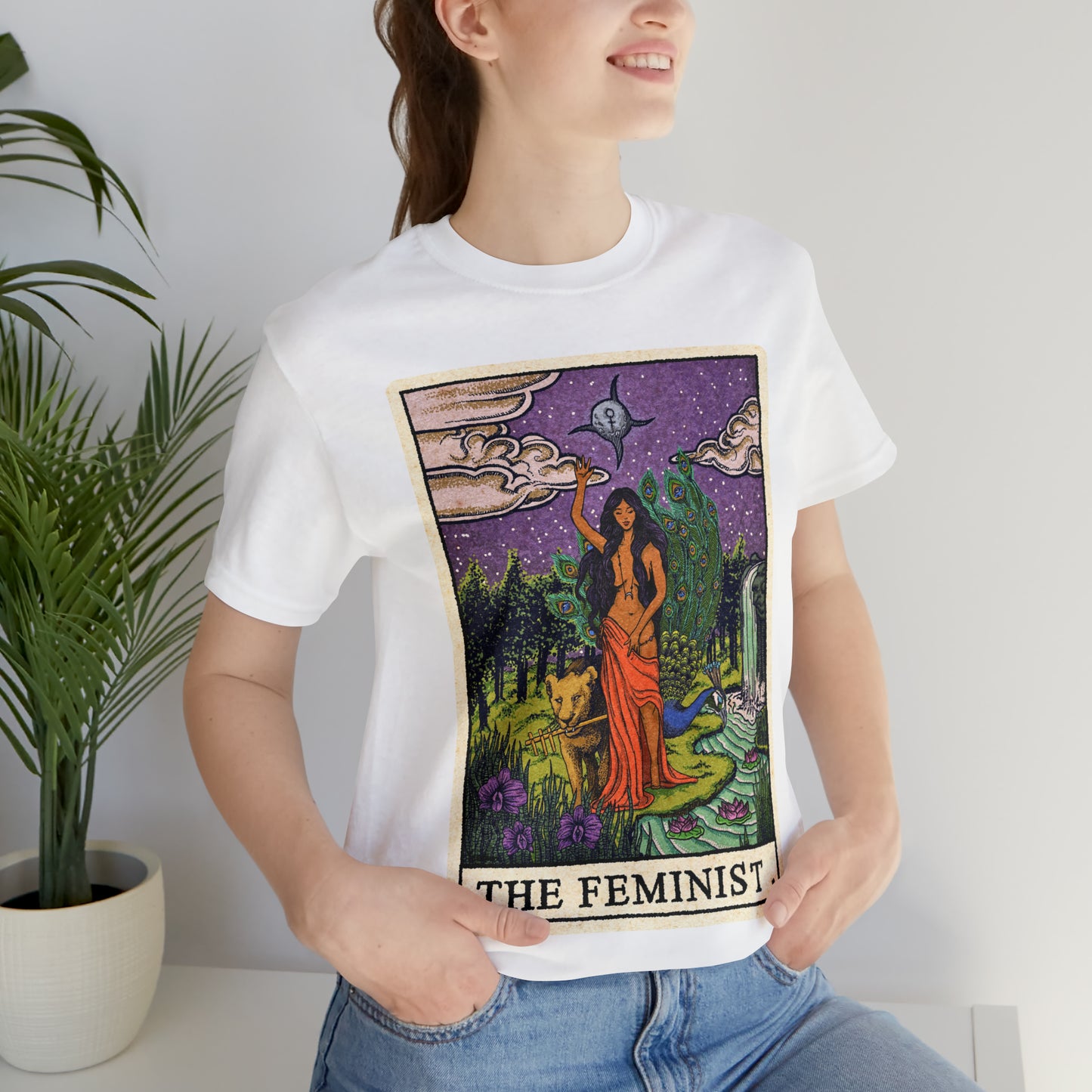 The Feminist (PG) Unisex Crew Neck T-Shirt (S-3XL)