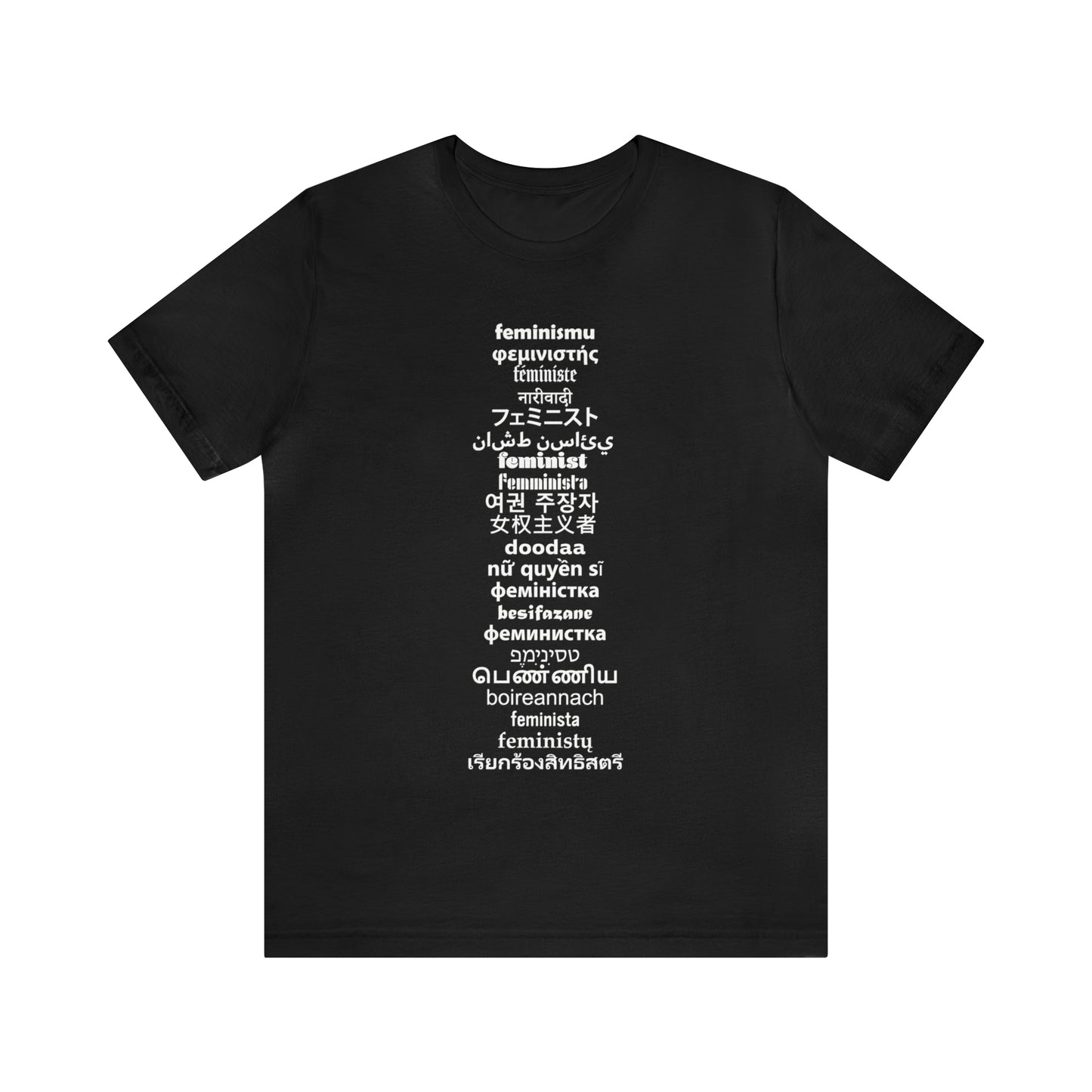 Feminist21 Unisex T-Shirt Unisex Crew Neck T-Shirt (S-3XL)