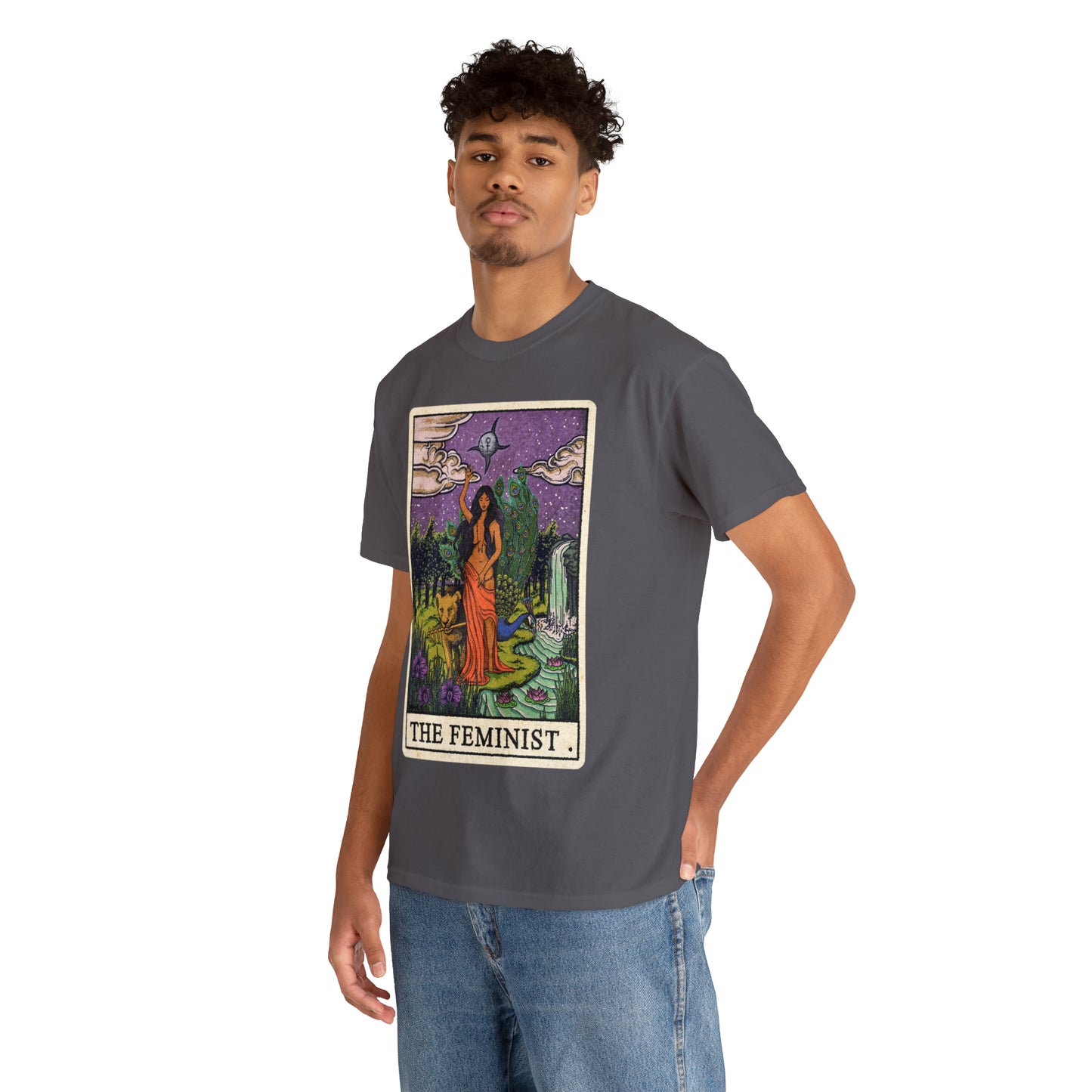 The Feminist Unisex Heavy Cotton unisex T-Shirt (includes Sizes to 5XL)