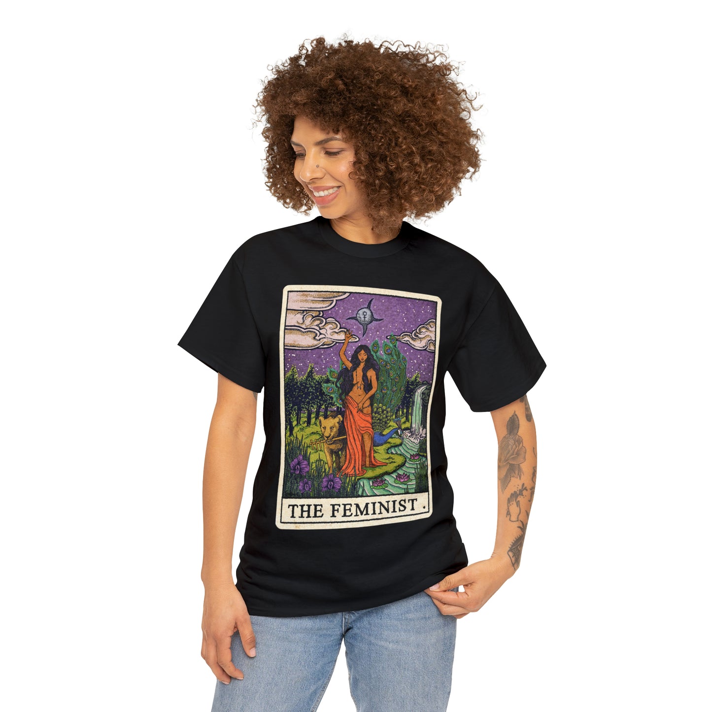 The Feminist Unisex Heavy Cotton unisex T-Shirt (includes Sizes to 5XL)