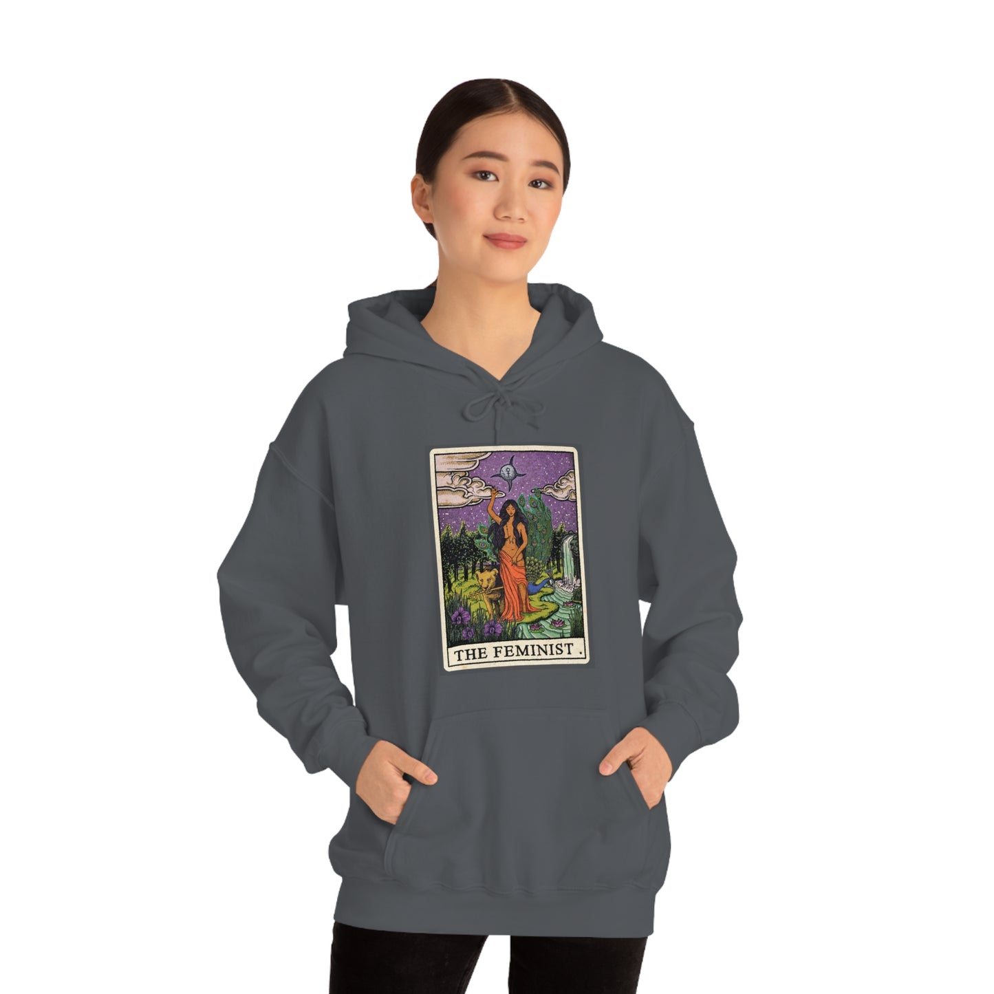 The Feminist (PG) Unisex Heavy Blend™ Hooded Sweatshirt (S-5XL)