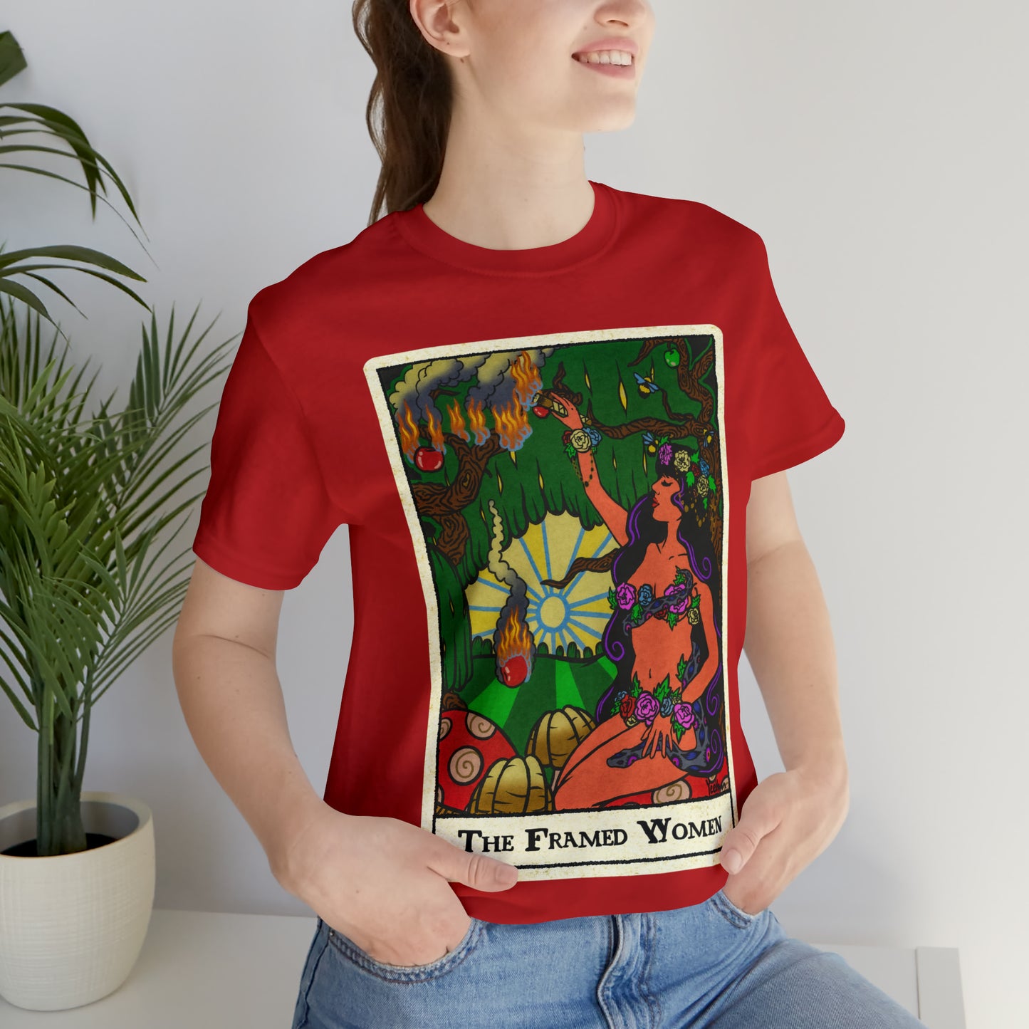 The Framed Woman Unisex Jersey Short Sleeve Tee
