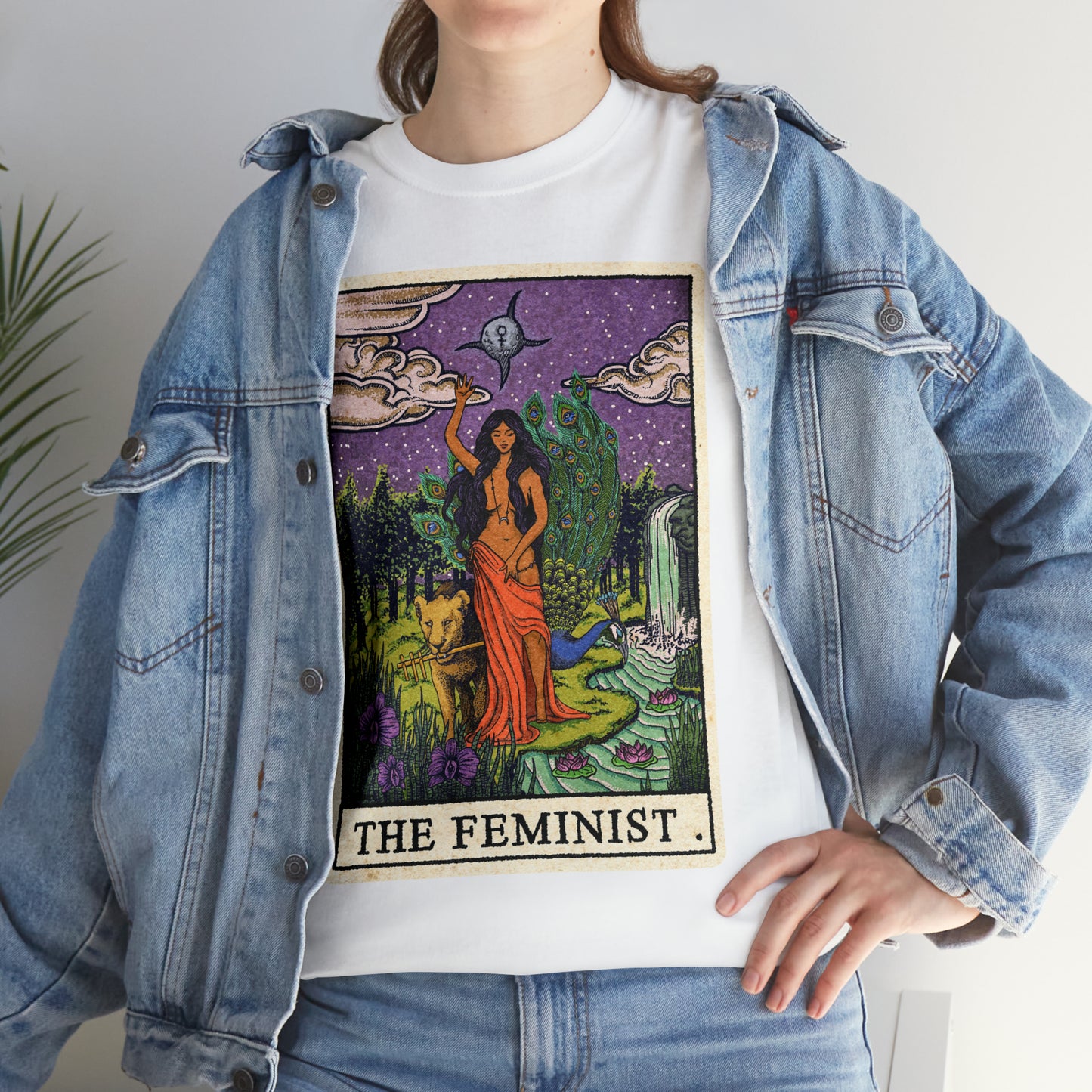 The Feminist Unisex Heavy Cotton unisex T-Shirt (includes Sizes to 5XL)