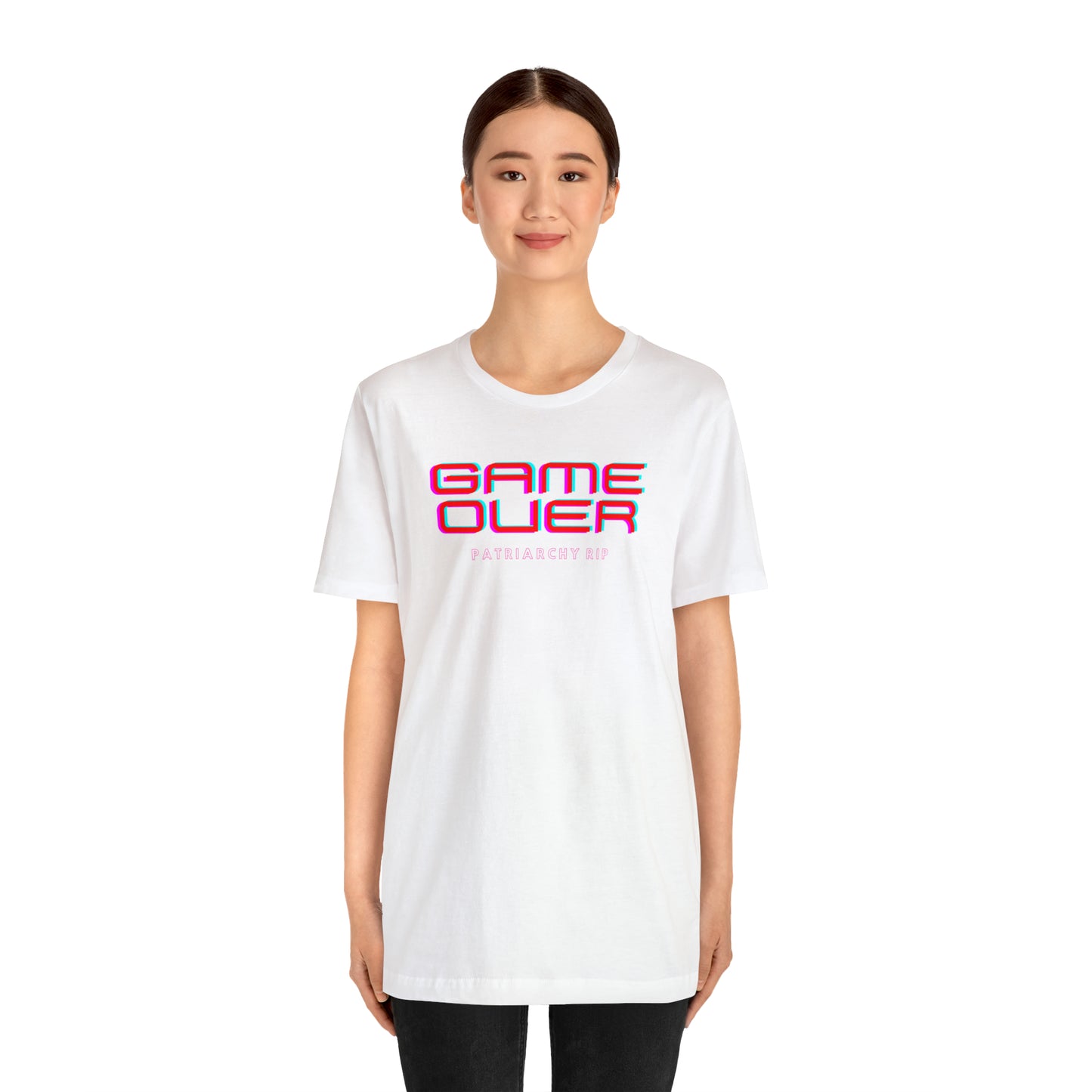 Game Over Patriarchy RIP Unisex T-Shirt (S-3XL)