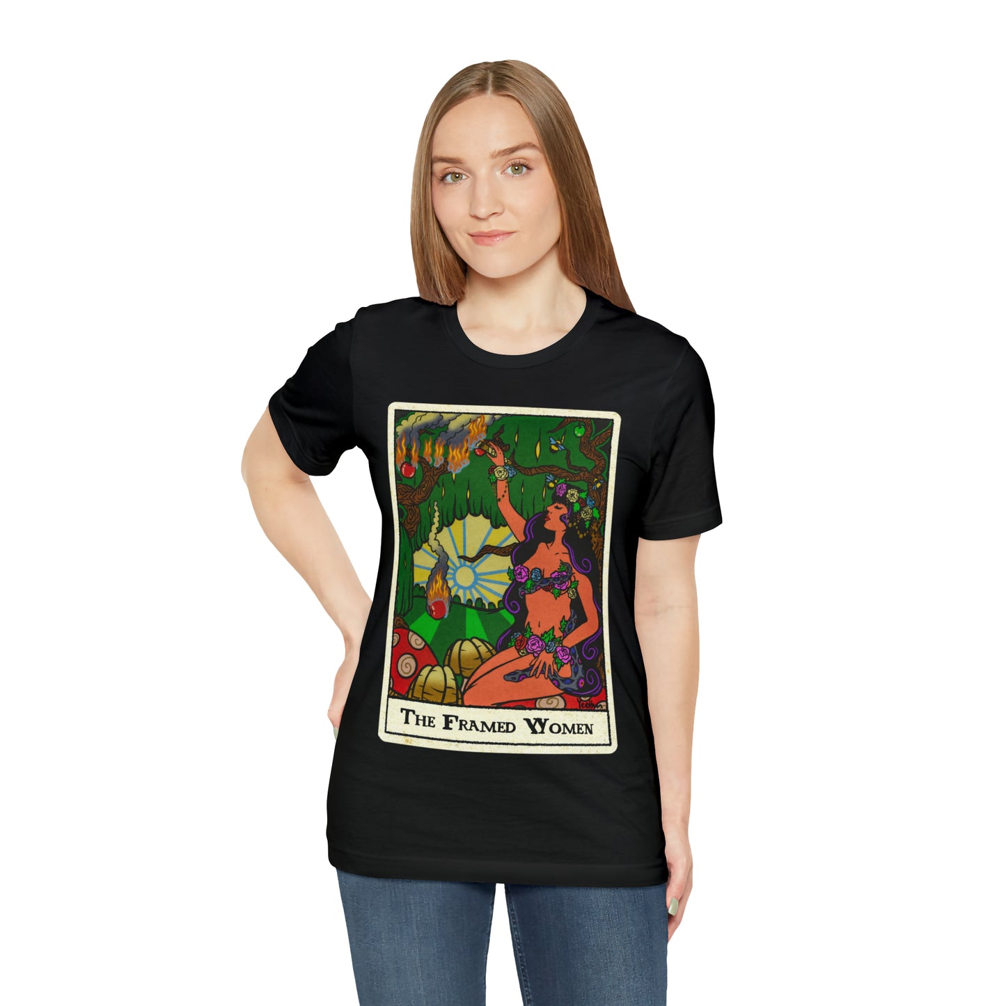 The Framed Woman Unisex Jersey Short Sleeve Tee