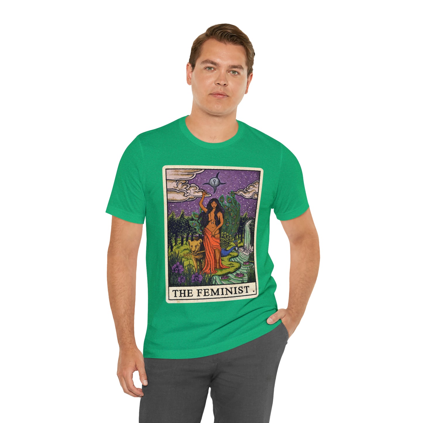 The Feminist (PG) Unisex Crew Neck T-Shirt (S-3XL)