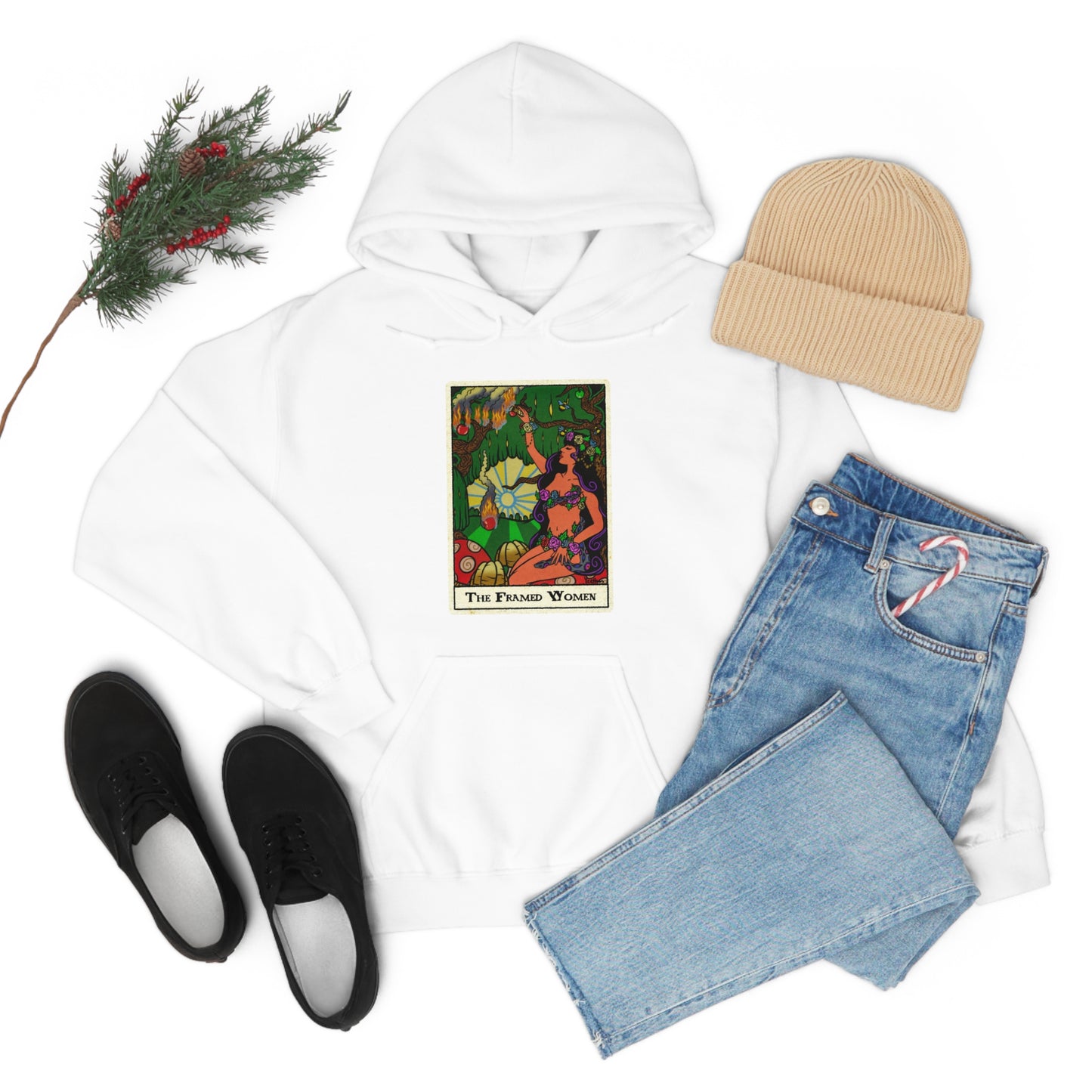 The Framed Women Unisex Heavy Blend™ Hooded Sweatshirt