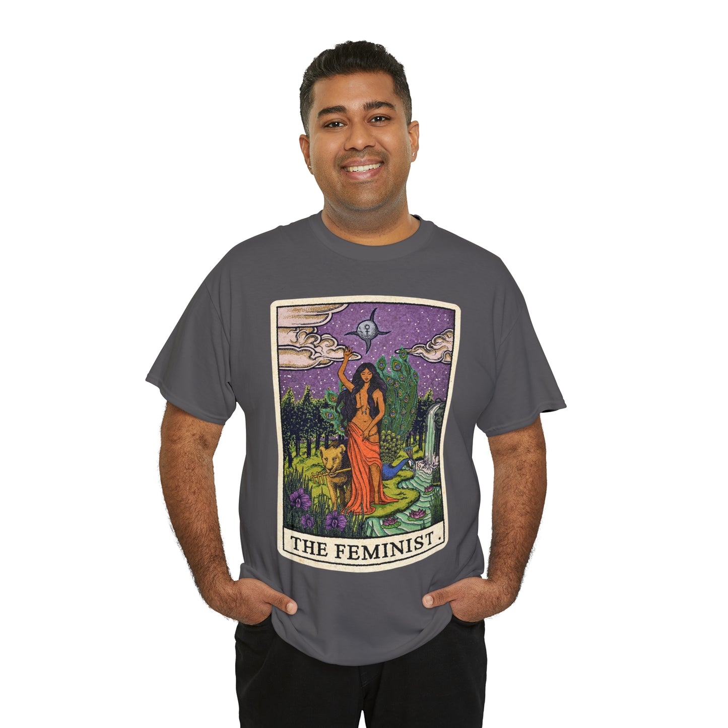 The Feminist Unisex Heavy Cotton unisex T-Shirt (includes Sizes to 5XL)