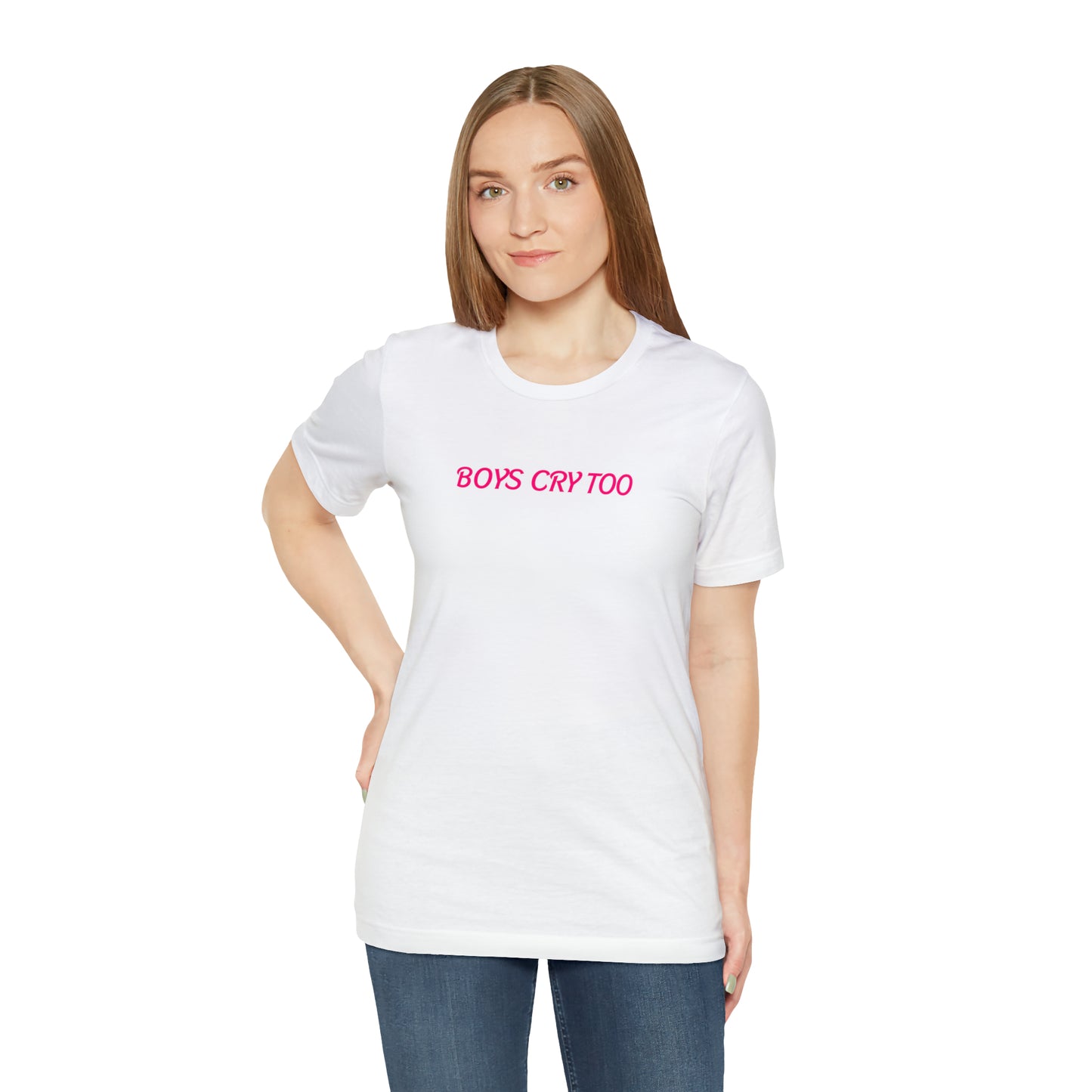 Boys Cry Too Unisex Crew Neck T-Shirt (S-3XL)
