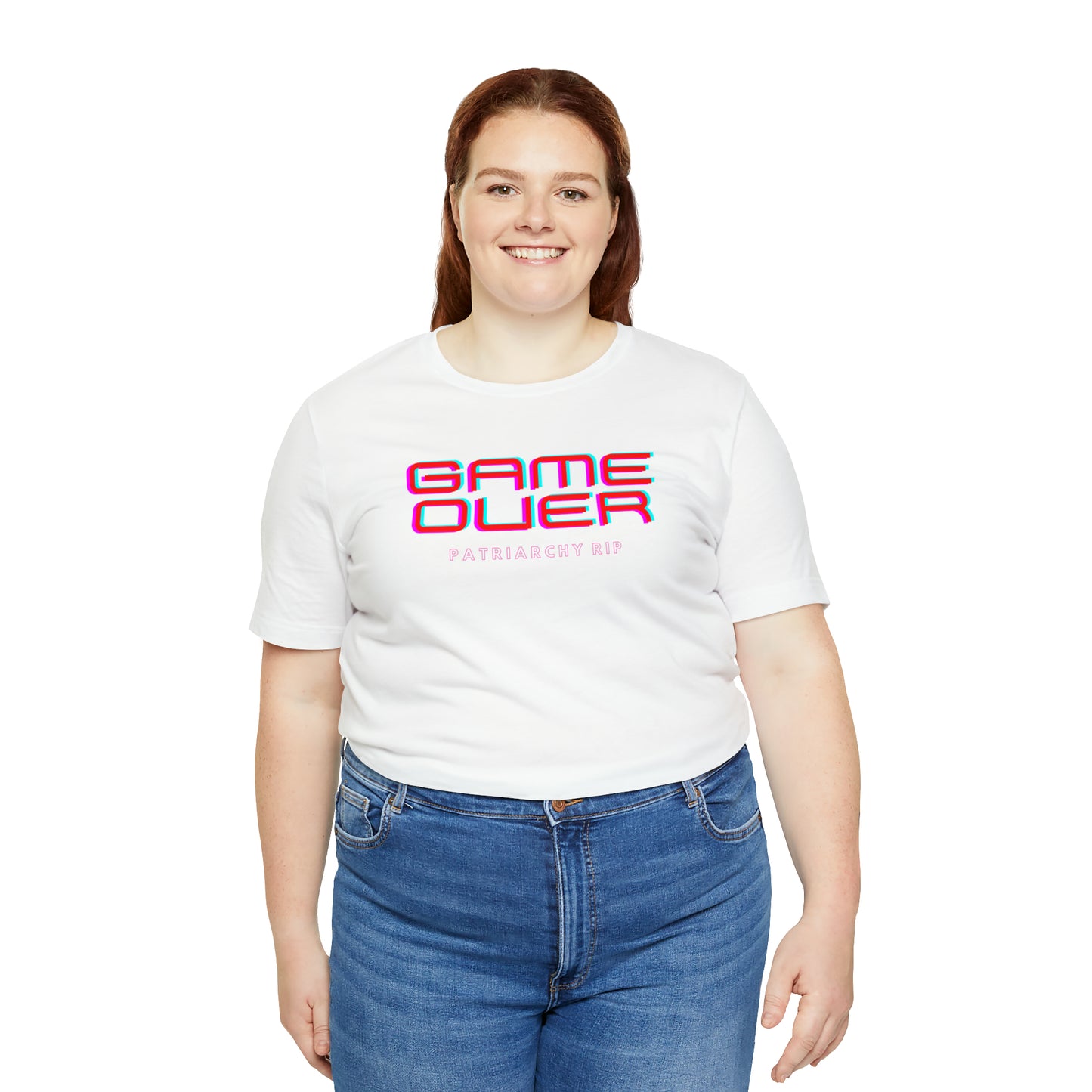 Game Over Patriarchy RIP Unisex T-Shirt (S-3XL)