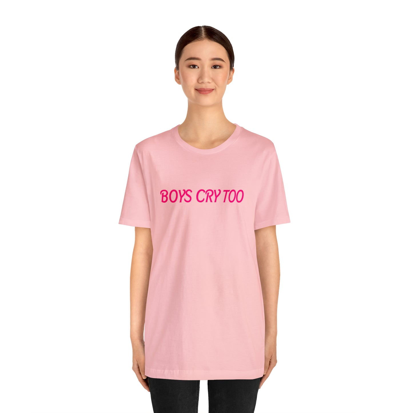 Boys Cry Too Unisex Crew Neck T-Shirt (S-3XL)