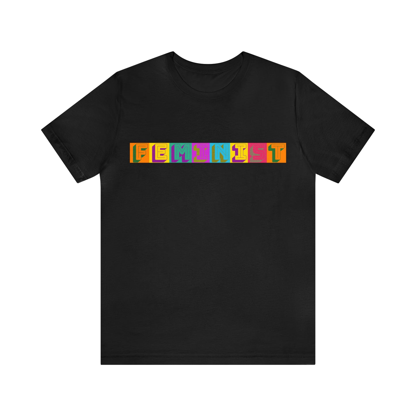 Retro Feminist Unisex Crew Neck T-Shirt  (S-3XL)