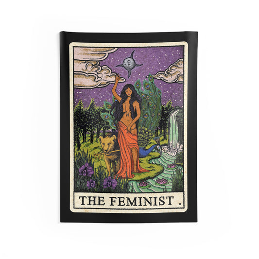 The Feminist Indoor Wall Tapestries