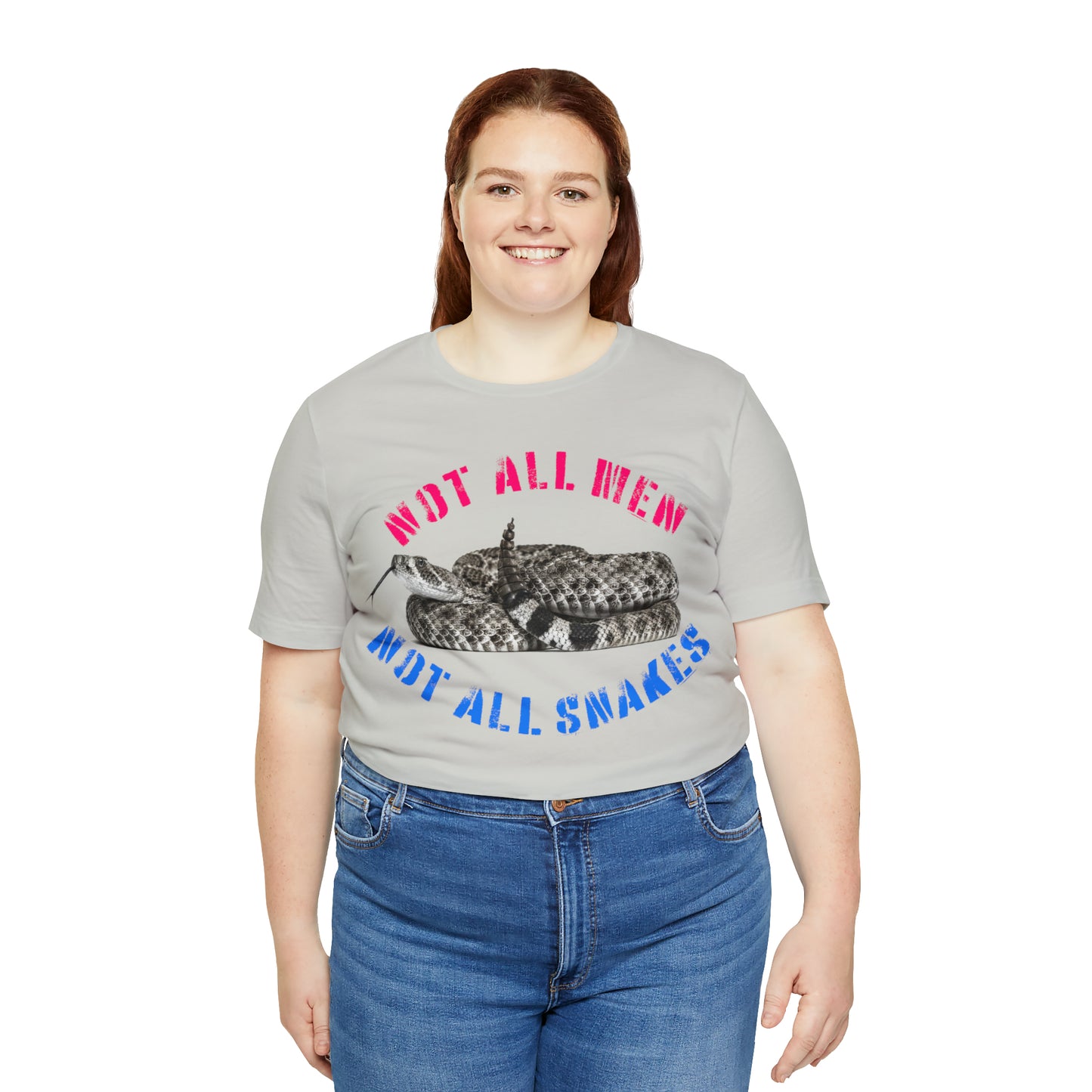 Not All Snakes Unisex Crew Neck T-Shirt (Rattle) (S-3XL)