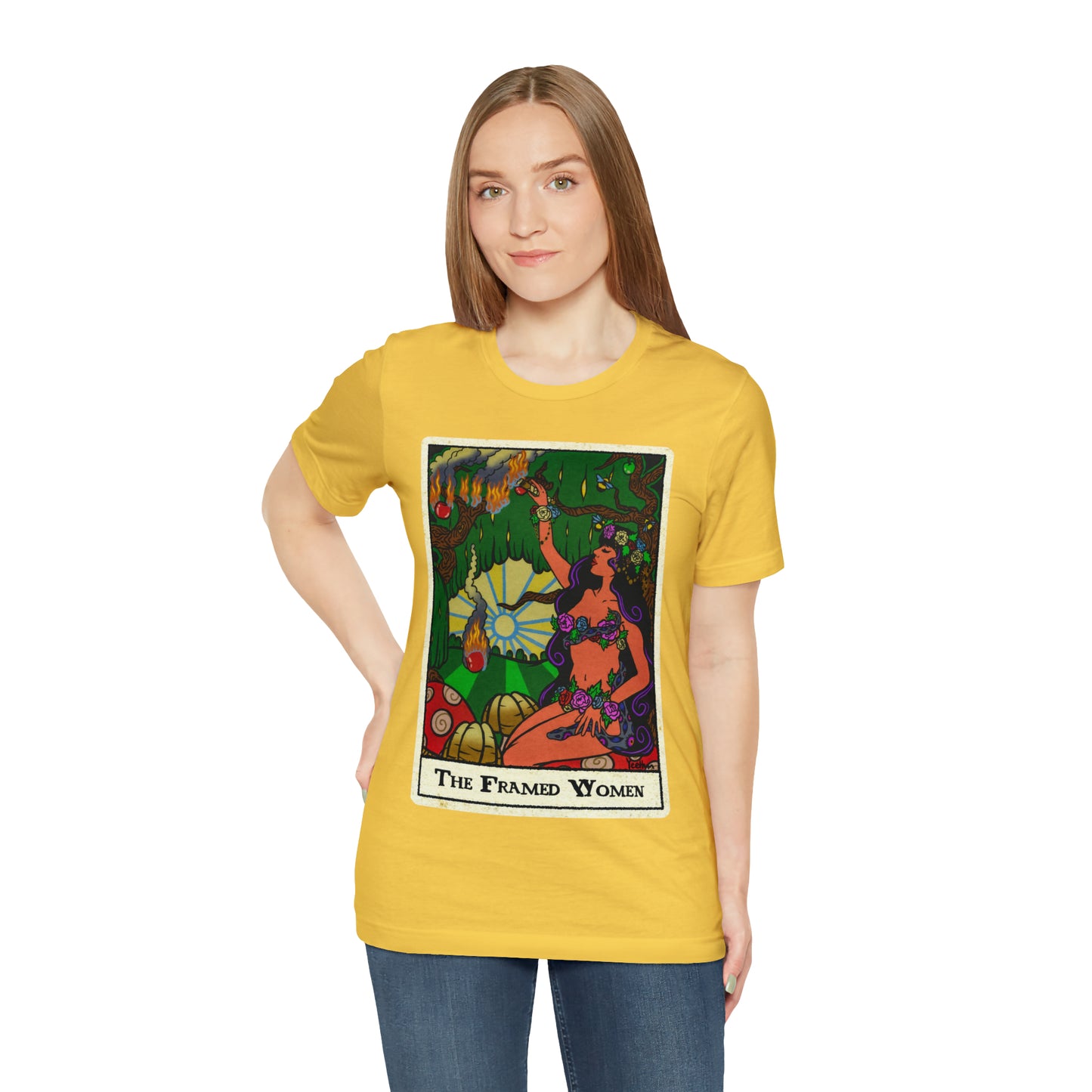 The Framed Woman Unisex Jersey Short Sleeve Tee