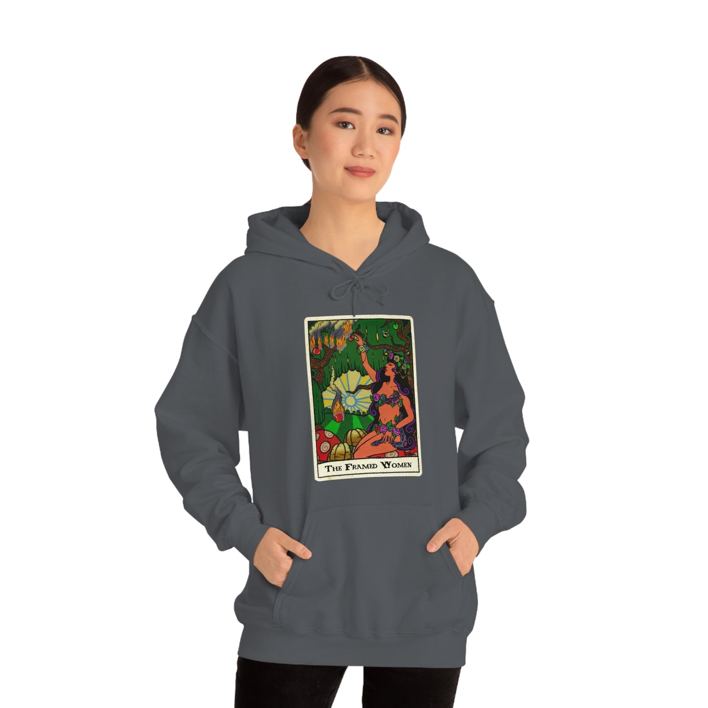 The Framed Women Unisex Heavy Blend™ Hooded Sweatshirt