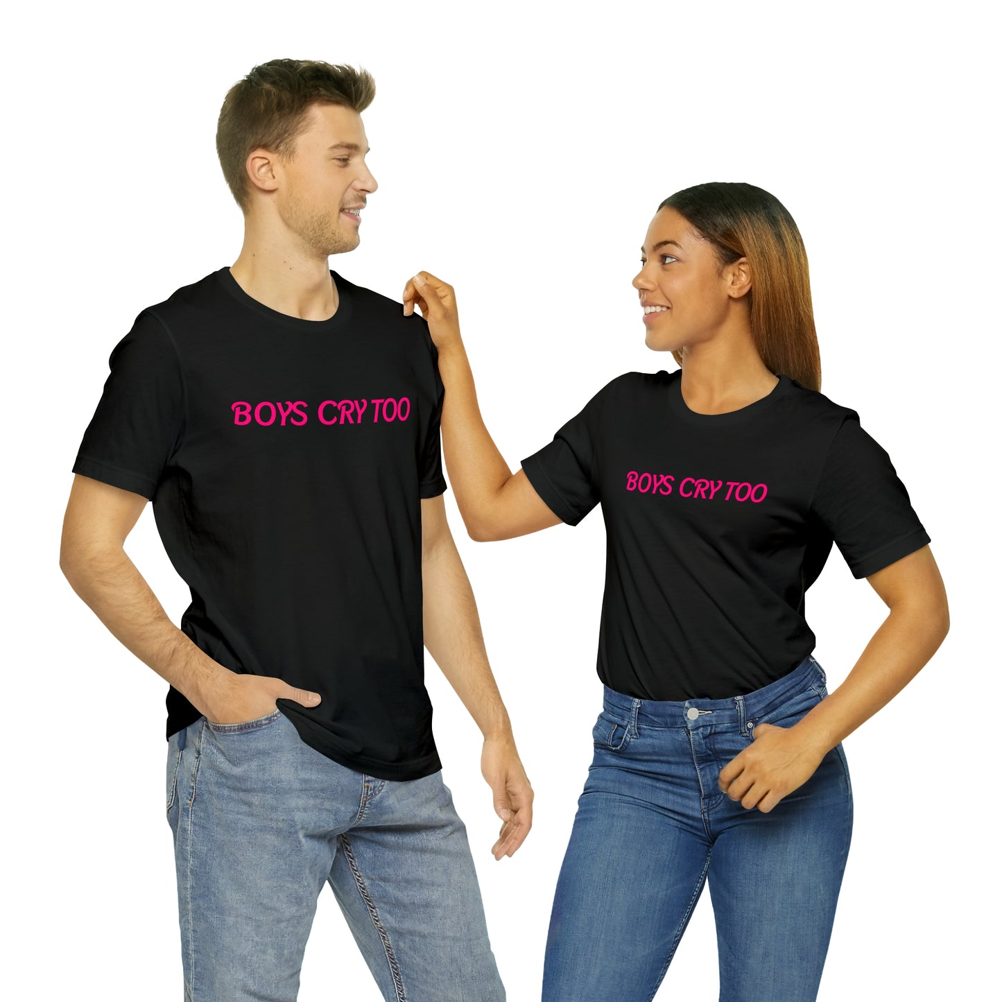 Boys Cry Too Unisex Crew Neck T-Shirt (S-3XL)