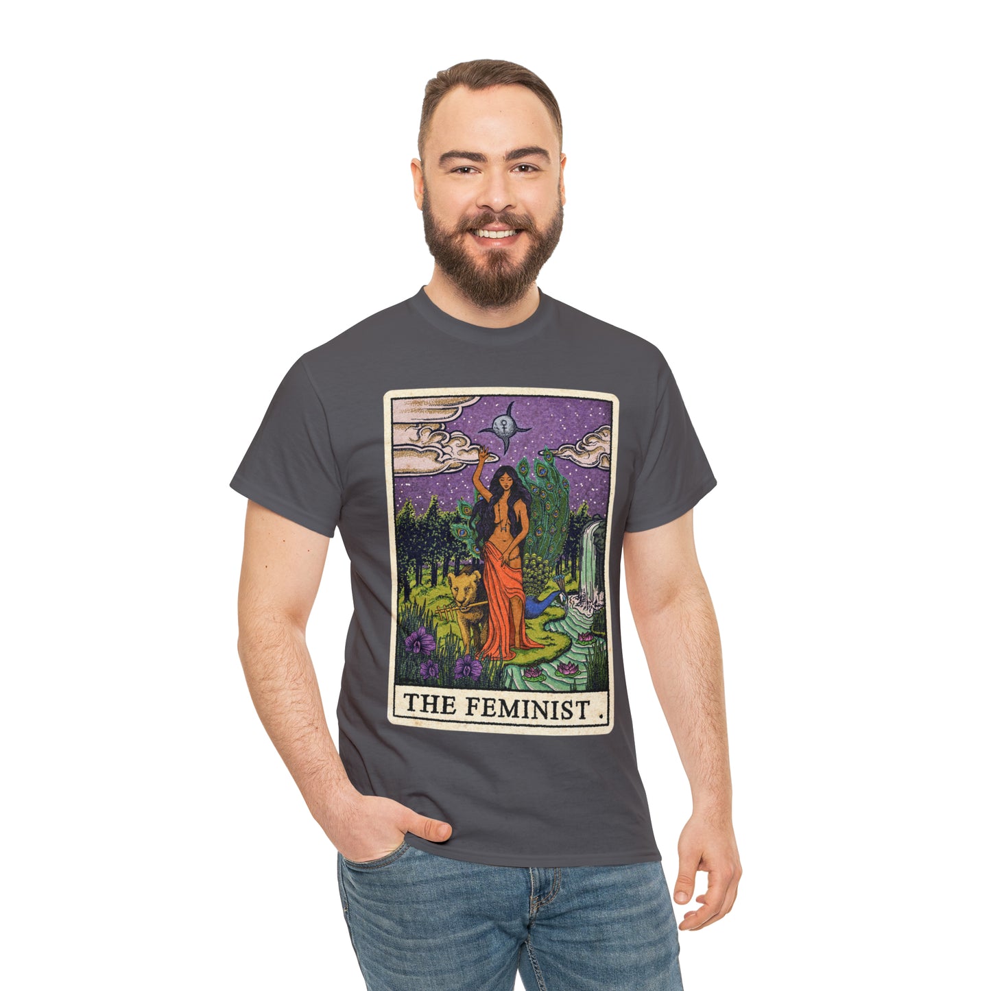 The Feminist Unisex Heavy Cotton unisex T-Shirt (includes Sizes to 5XL)