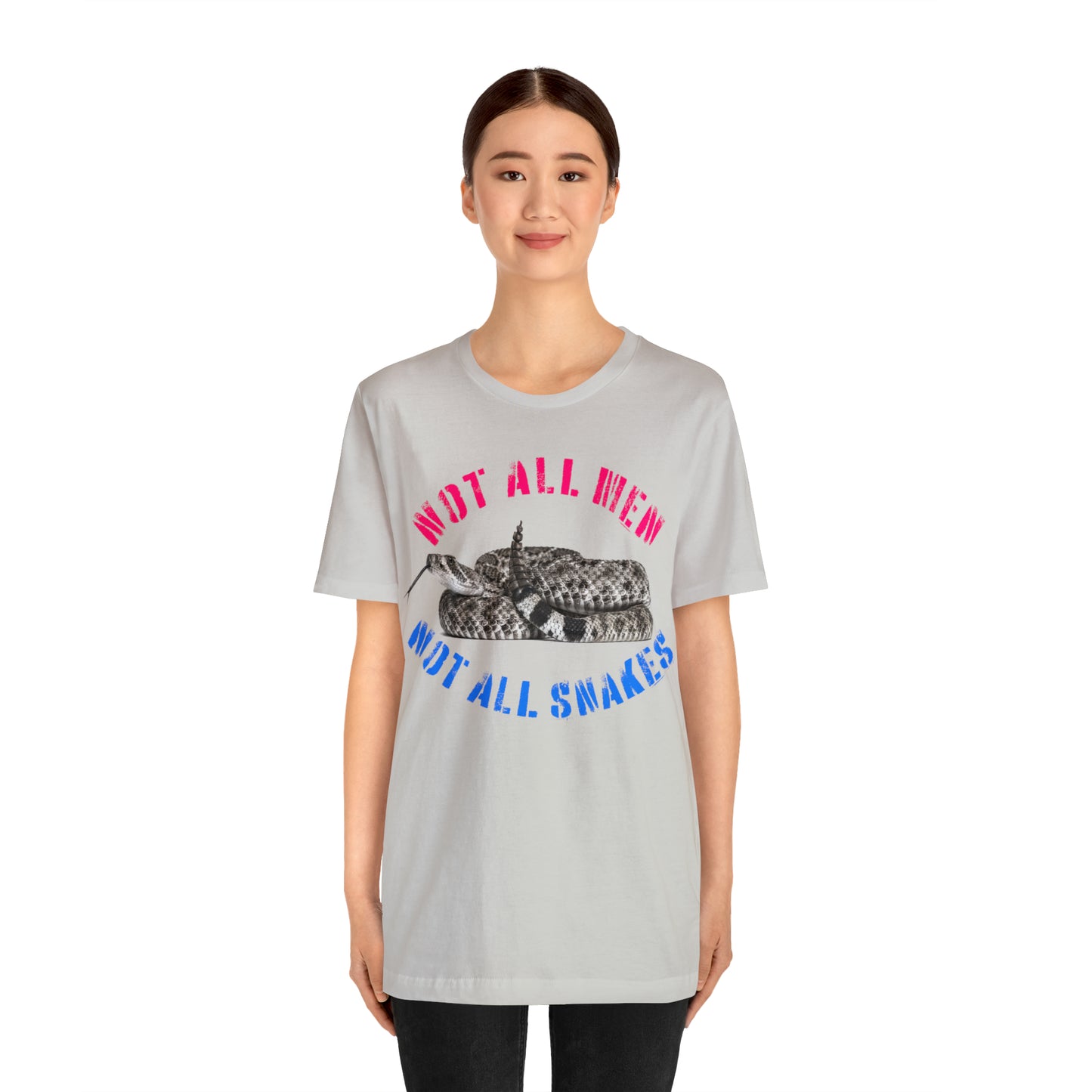 Not All Snakes Unisex Crew Neck T-Shirt (Rattle) (S-3XL)